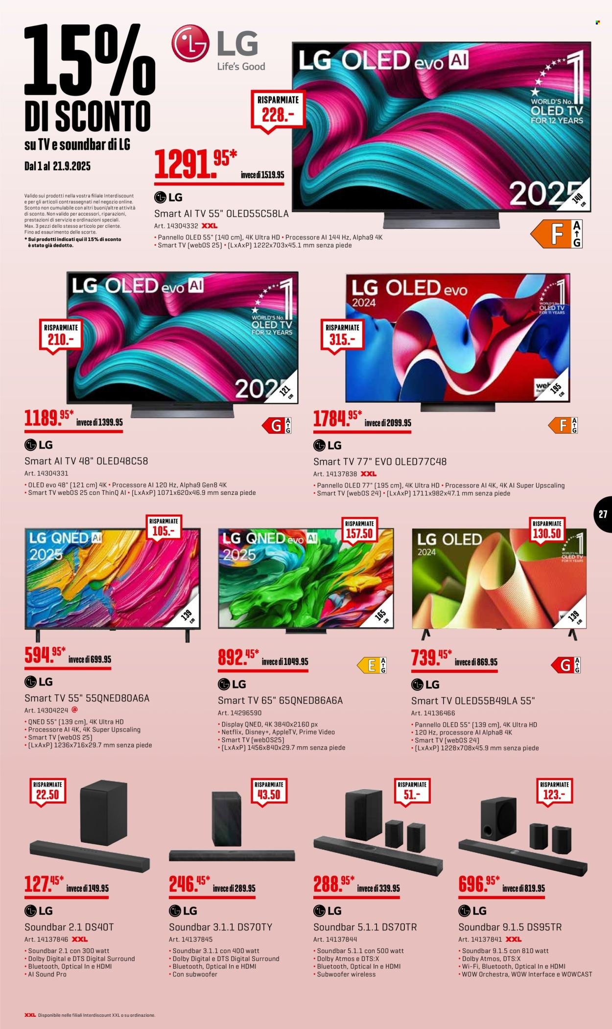 INTERDISCOUNT Prospekt - Vom 1.9.2025 (2025-09-01 - 2025-09-21)