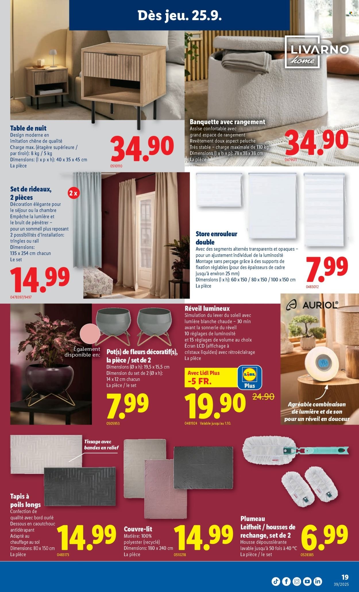 LIDL Prospekt - SEM 39 (2025-09-25 - 2025-10-01)