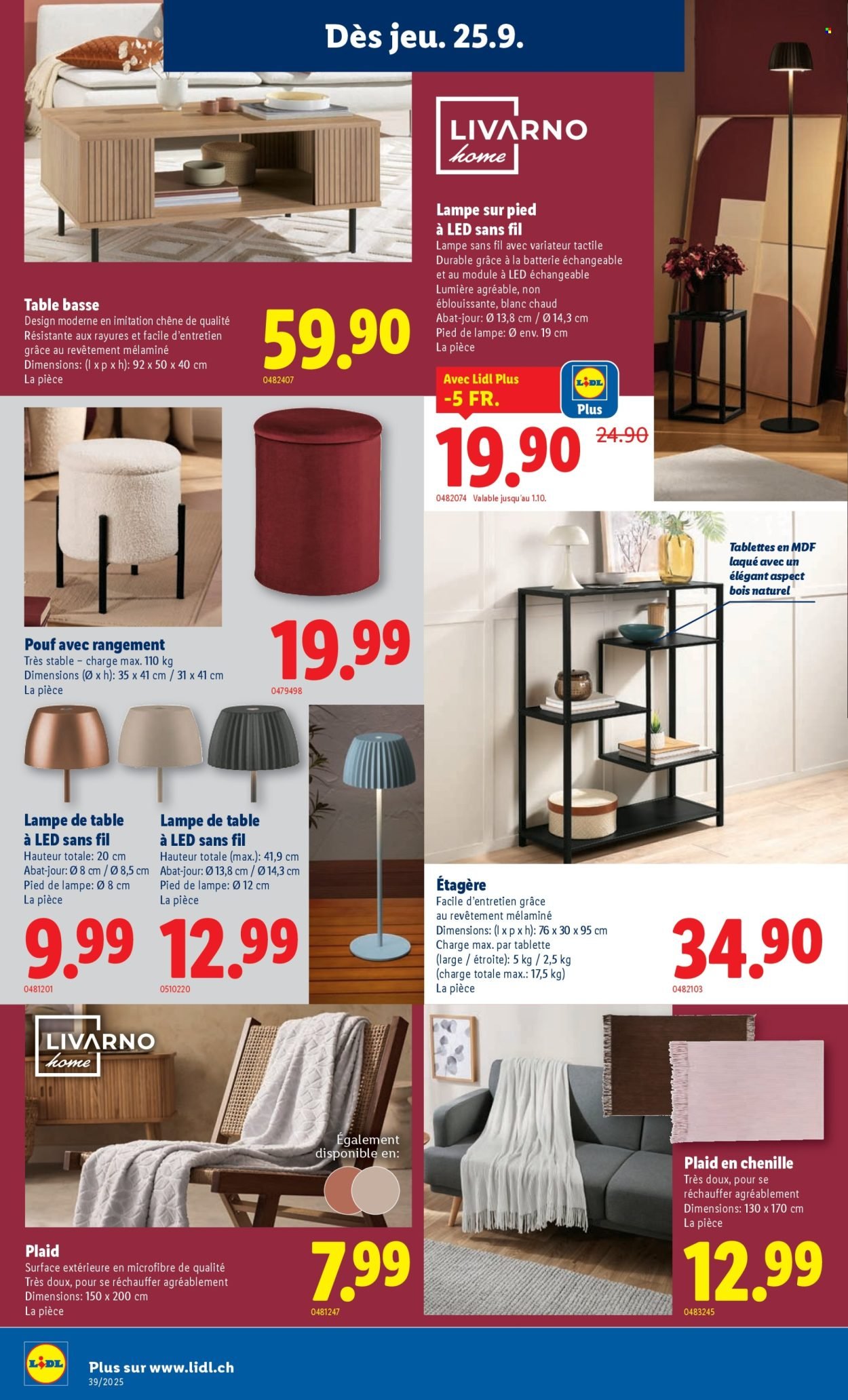 LIDL Prospekt - SEM 39 (2025-09-25 - 2025-10-01)