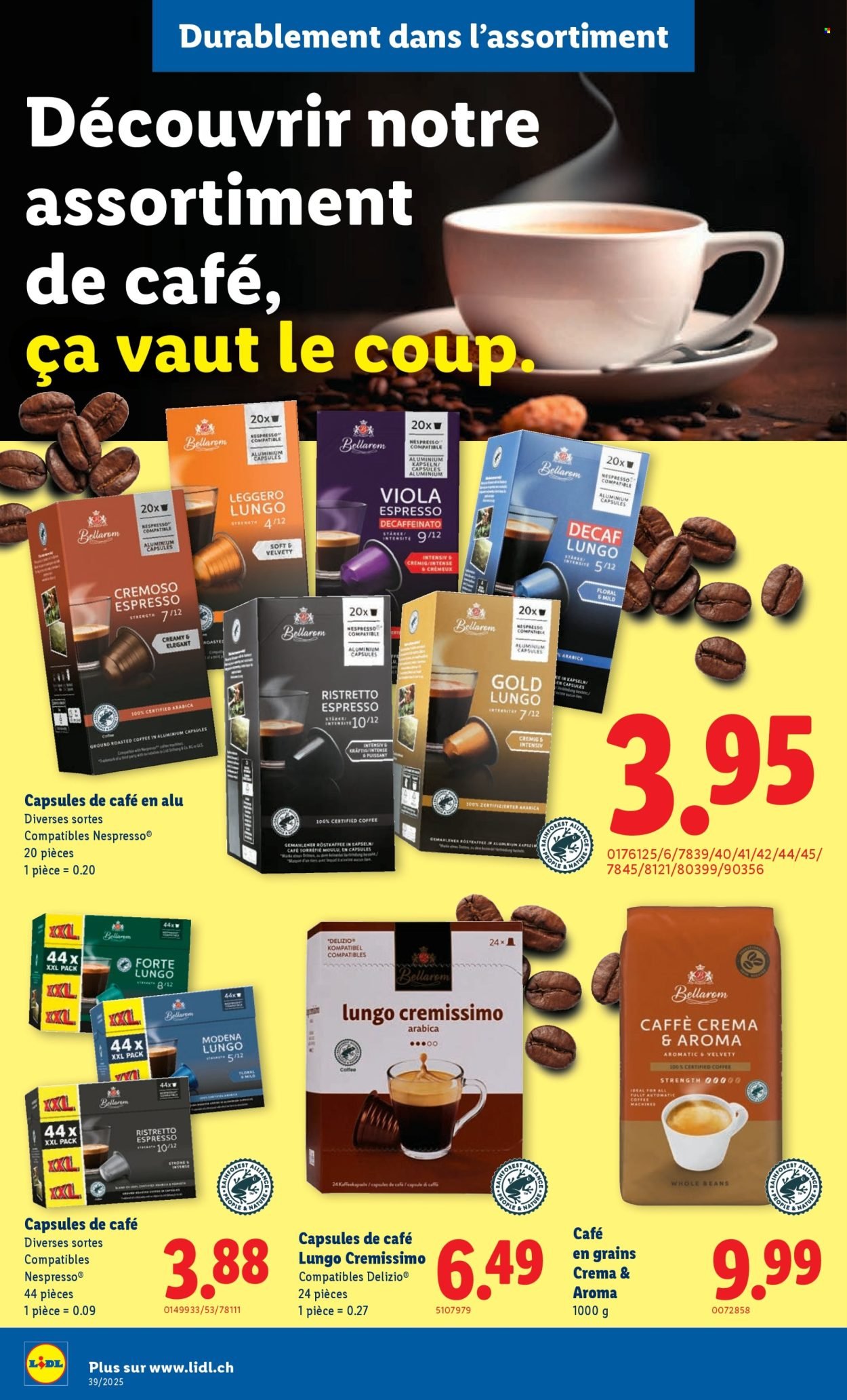 LIDL Prospekt - SEM 39 (2025-09-25 - 2025-10-01)