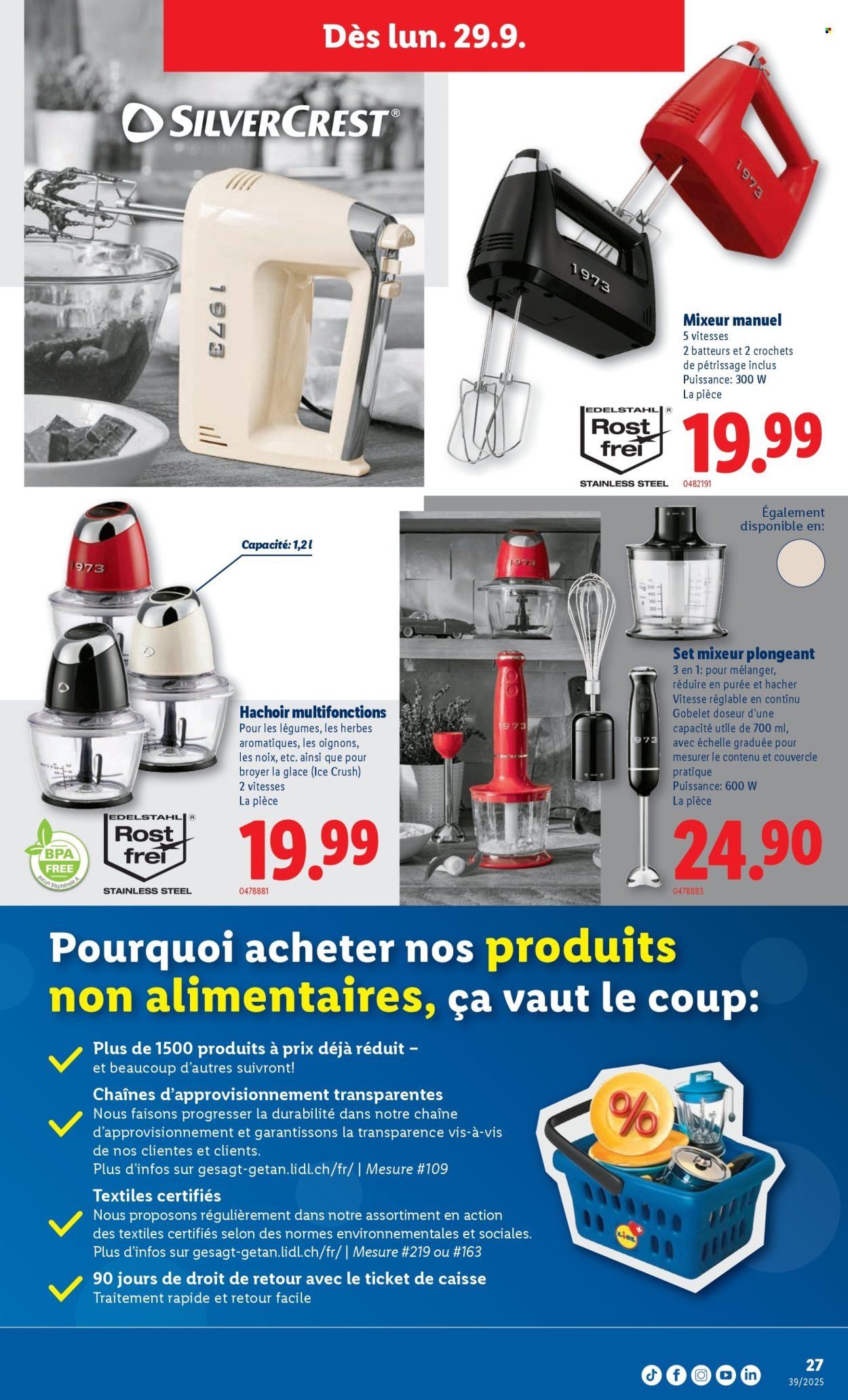 LIDL Prospekt - SEM 39 (2025-09-25 - 2025-10-01)