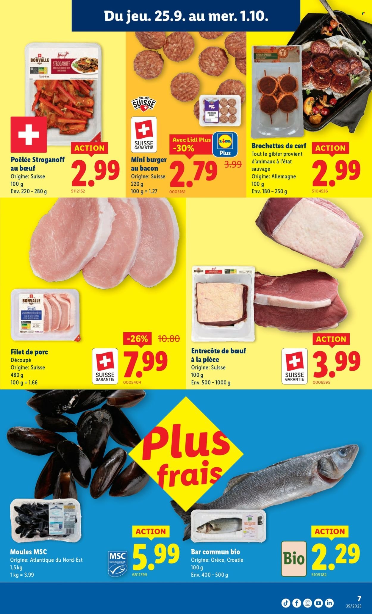 LIDL Prospekt - SEM 39 (2025-09-25 - 2025-10-01)