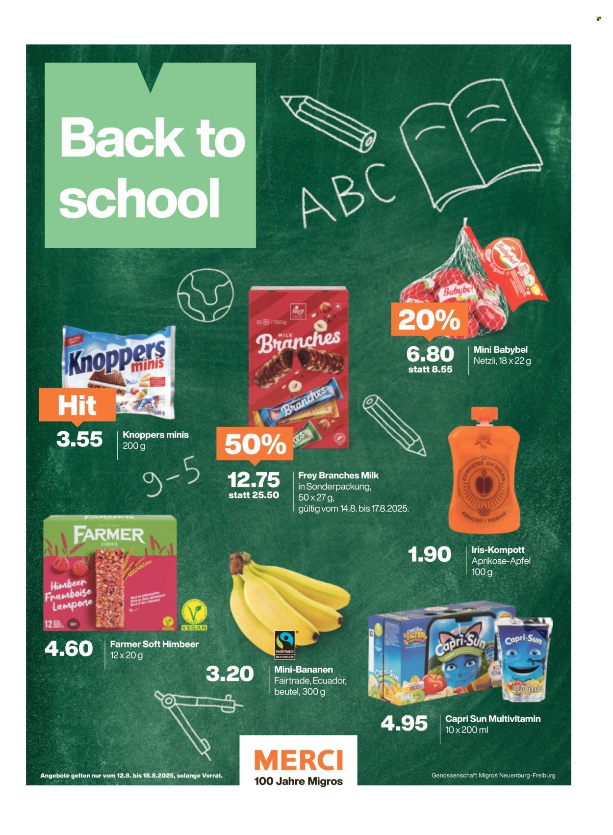 MIGROS Prospekt - Vom 12.8.2025 (2025-08-12 - 2025-08-18)