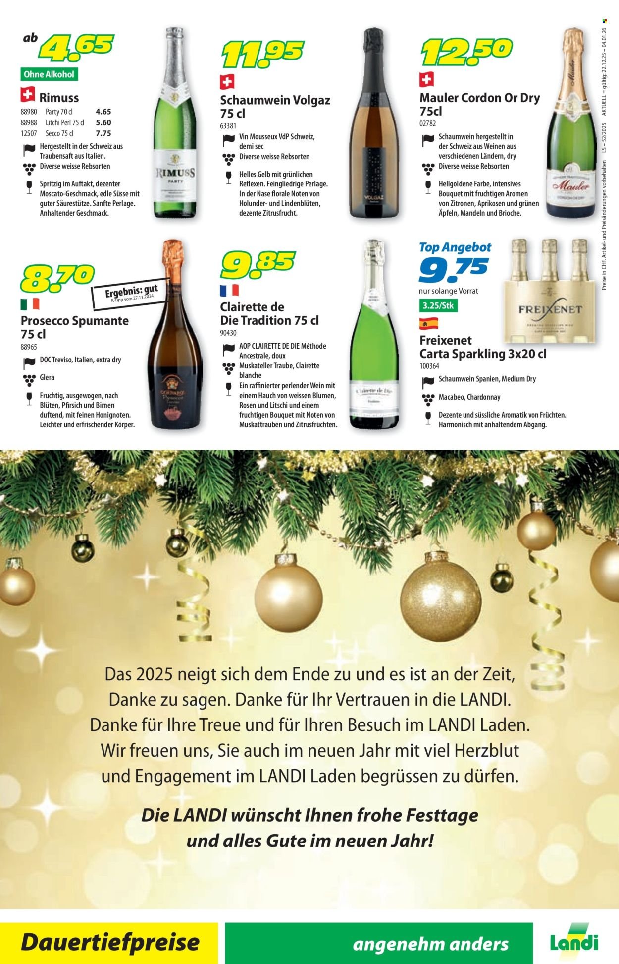 LANDI Prospekt - Gazette KW 52 (2025-12-22 - 2026-01-04)