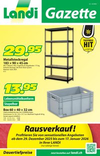 LANDI Prospekt - Gazette KW 52 (2025-12-22 - 2026-01-04)