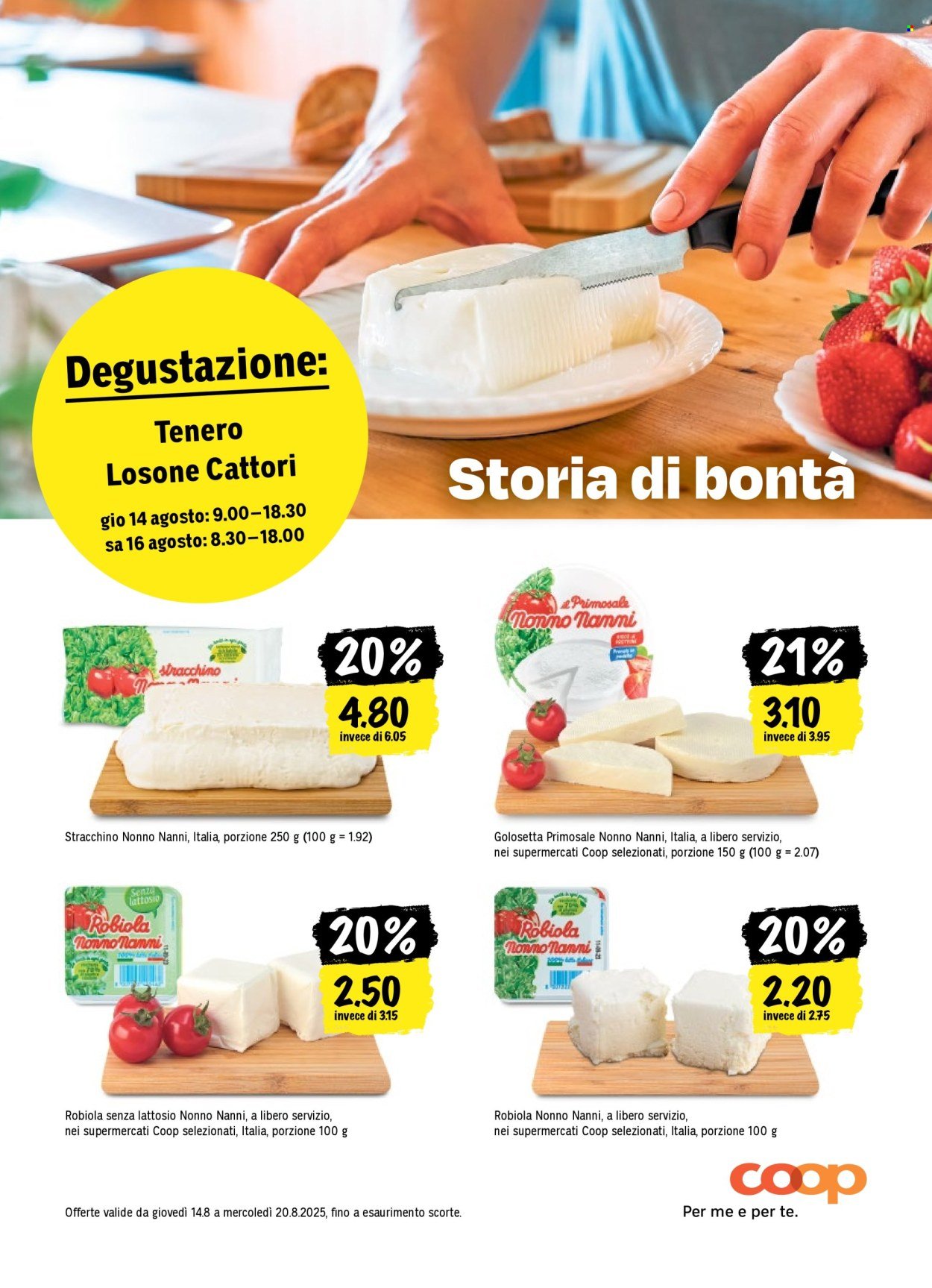 COOP Prospekt - COOPERAZIONE (2025-08-14 - 2025-08-20)