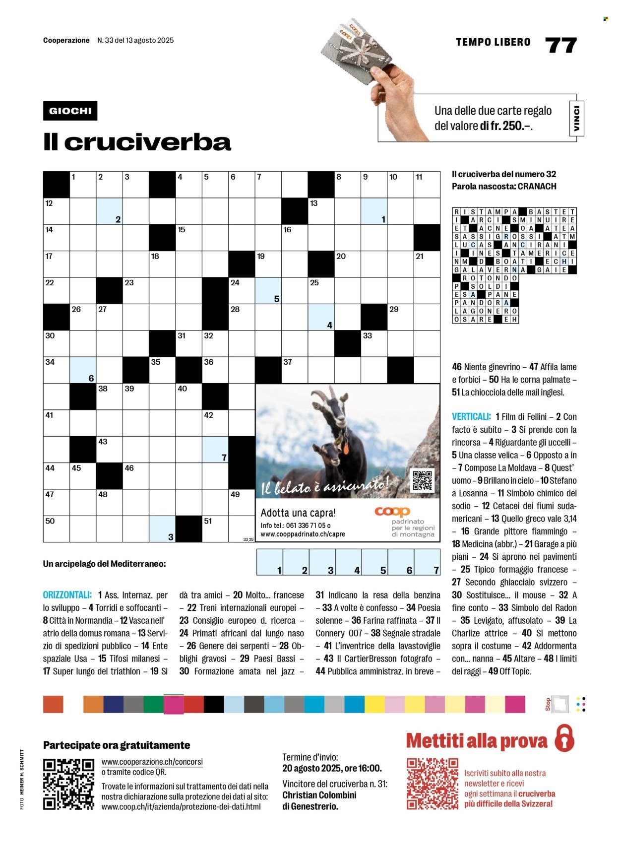 COOP Prospekt - COOPERAZIONE (2025-08-14 - 2025-08-20)