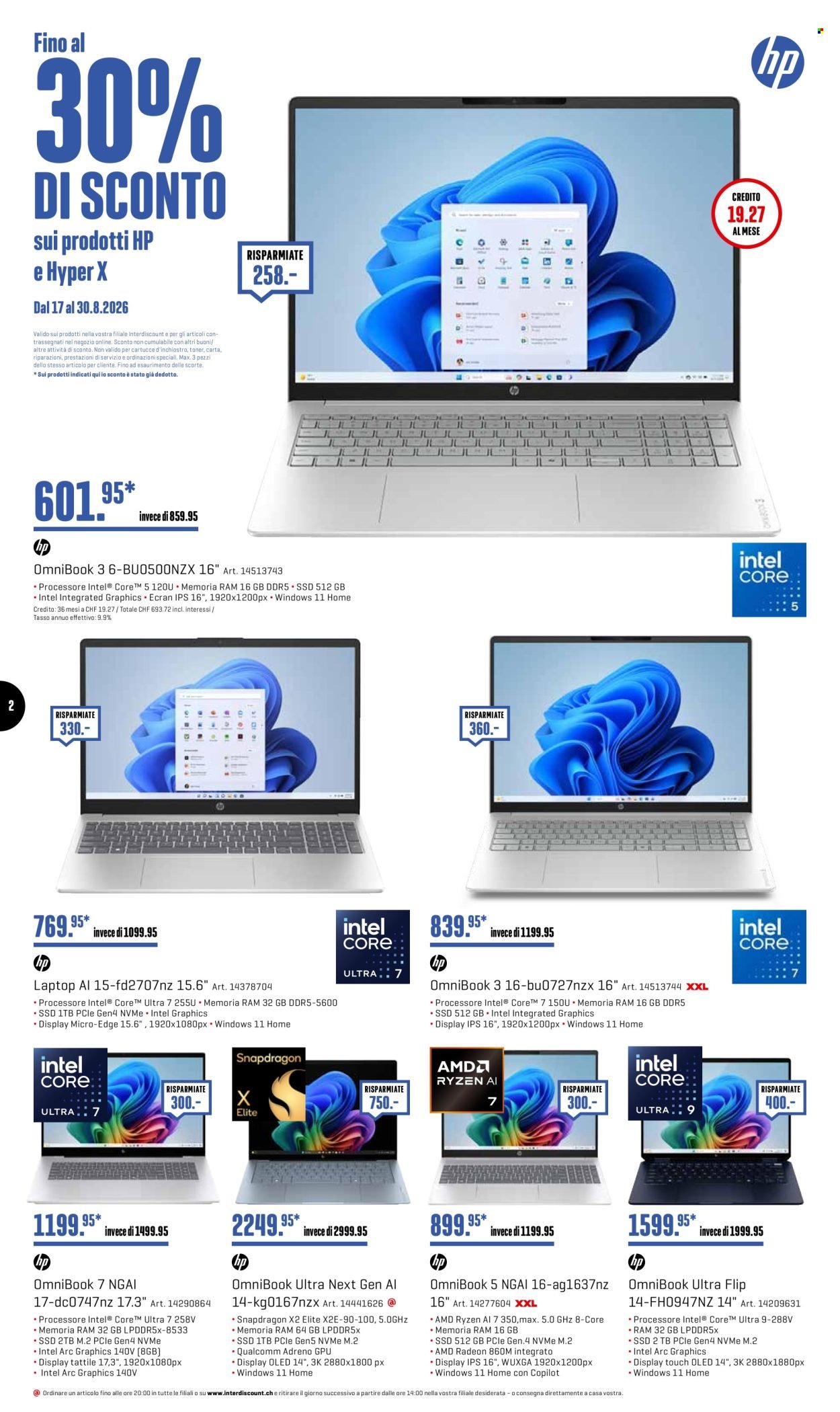 INTERDISCOUNT Prospekt - Vom 24.8.2026