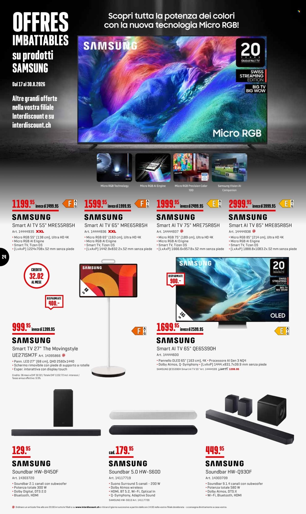 INTERDISCOUNT Prospekt - Vom 24.8.2026