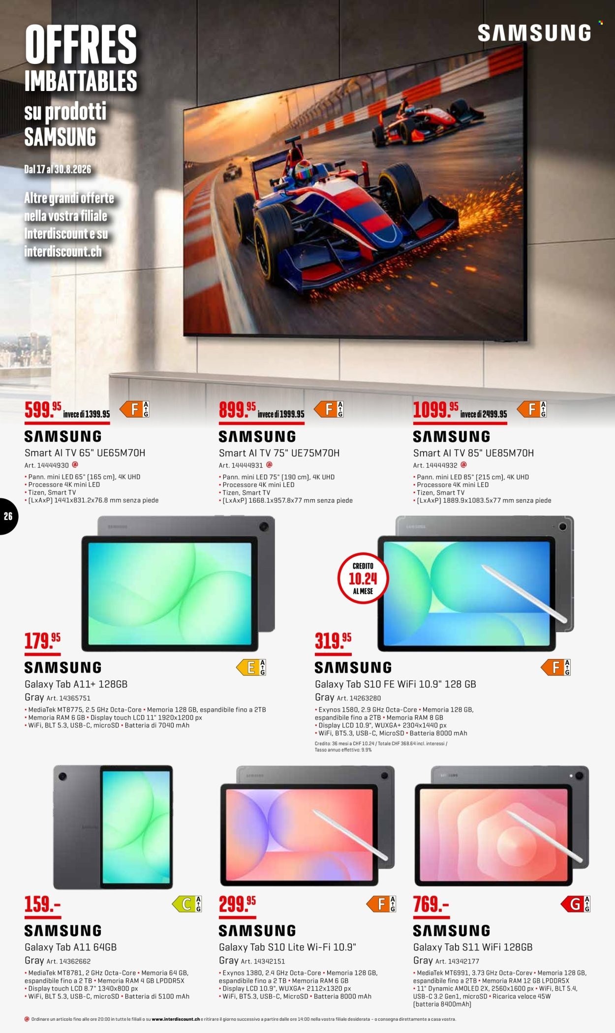 INTERDISCOUNT Prospekt - Vom 24.8.2026