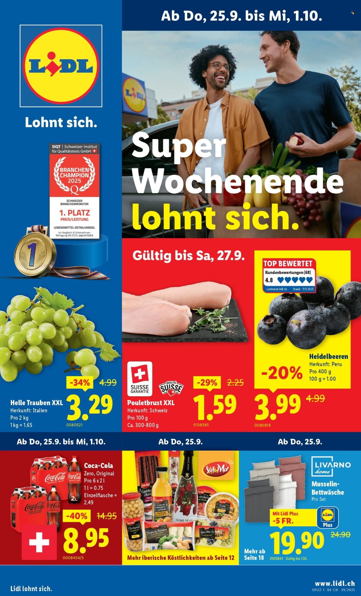 LIDL Prospekt - KW 39 (2025-09-25 - 2025-10-01) | 1