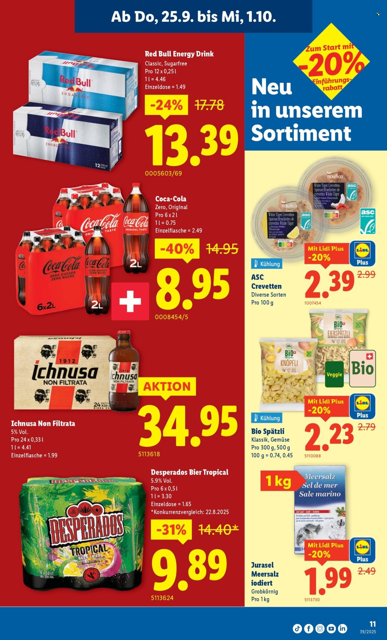 LIDL Prospekt - KW 39 (2025-09-25 - 2025-10-01)