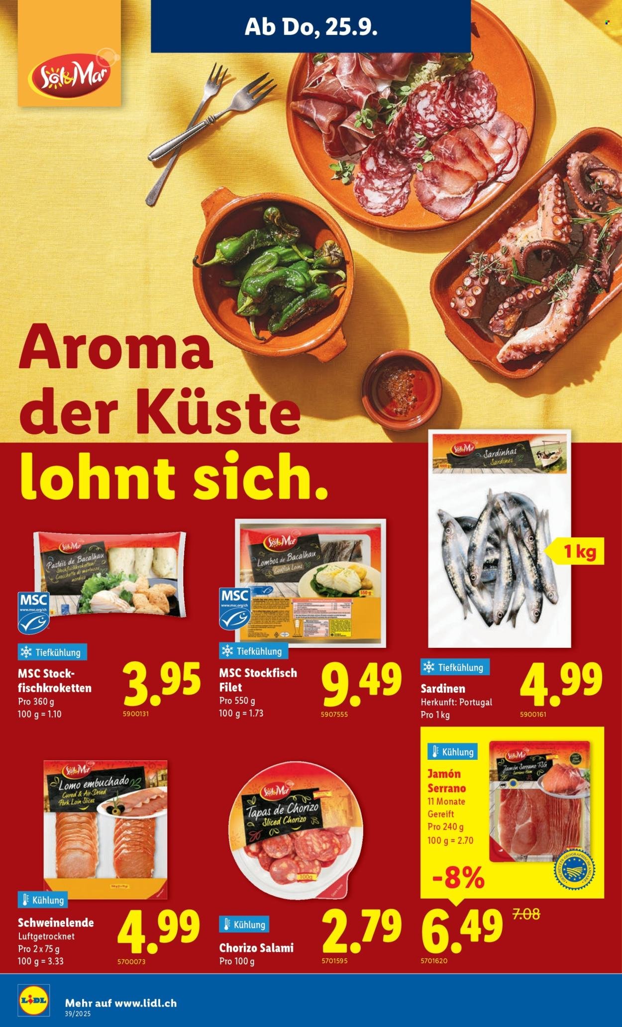 LIDL Prospekt - KW 39 (2025-09-25 - 2025-10-01)