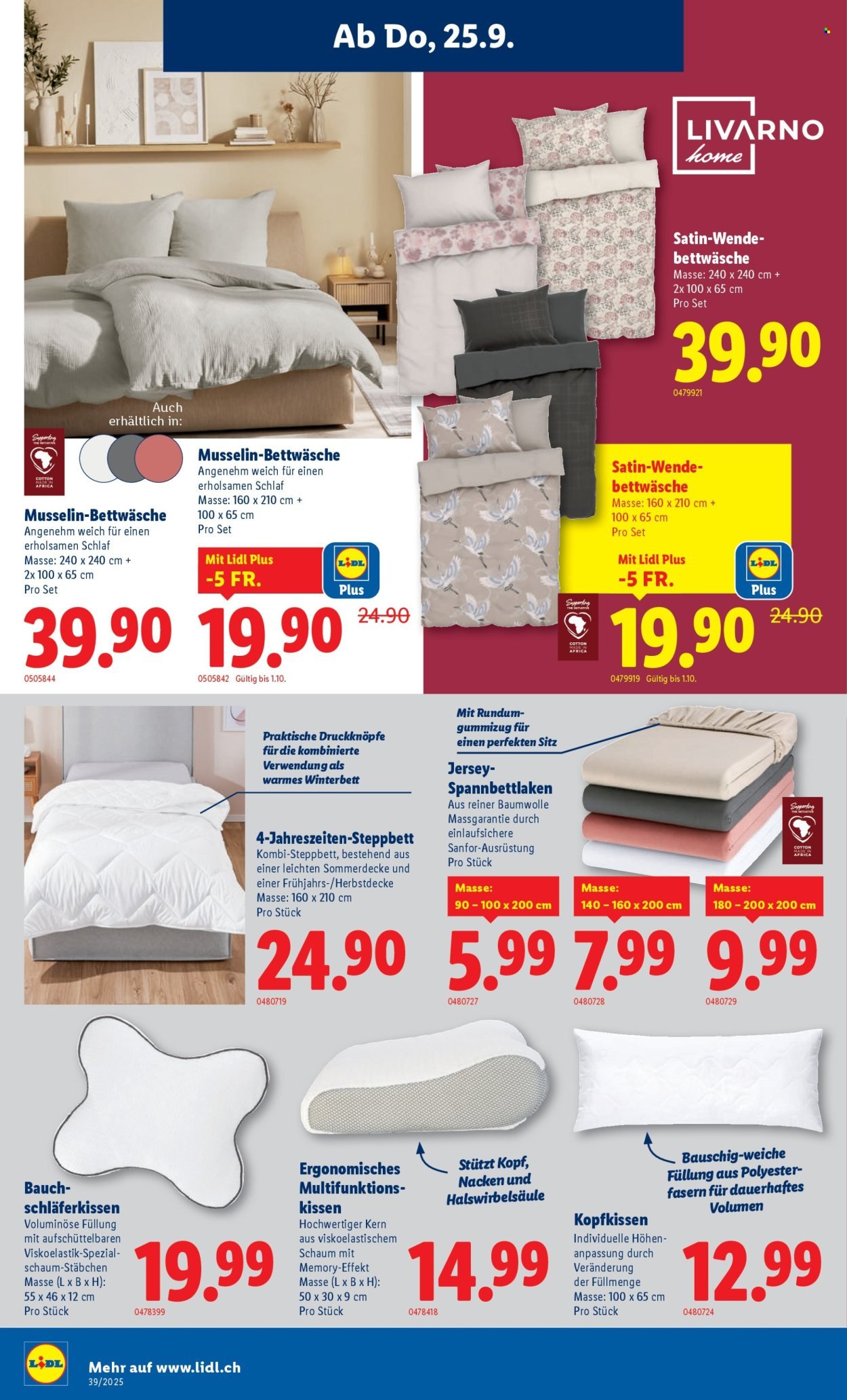 LIDL Prospekt - KW 39 (2025-09-25 - 2025-10-01)