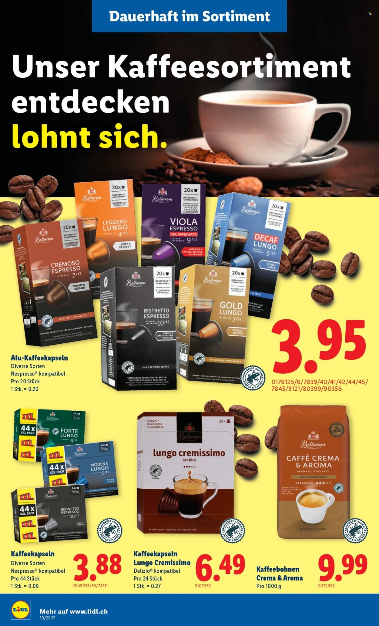 LIDL Prospekt - KW 39 (2025-09-25 - 2025-10-01)
