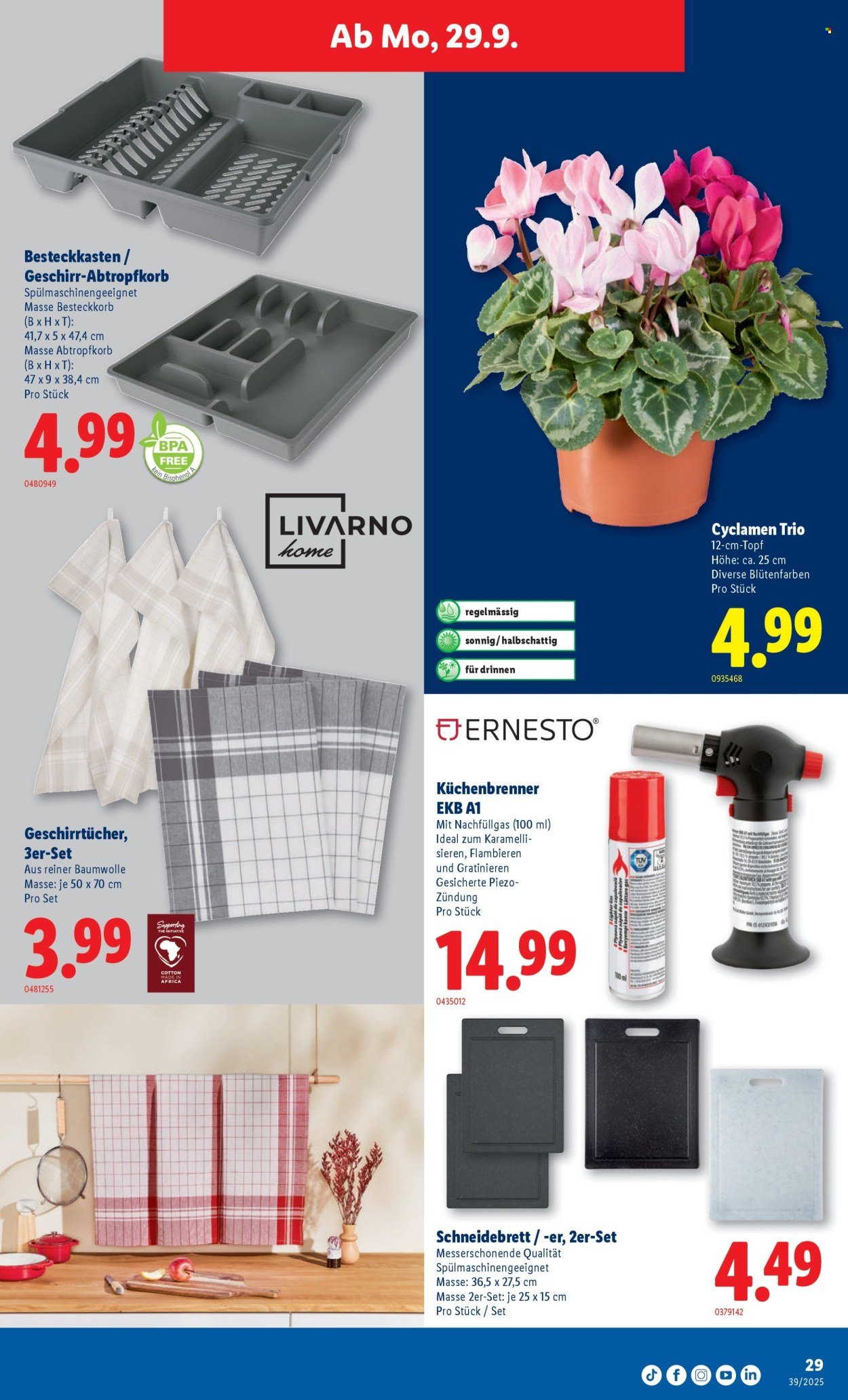 LIDL Prospekt - KW 39 (2025-09-25 - 2025-10-01)