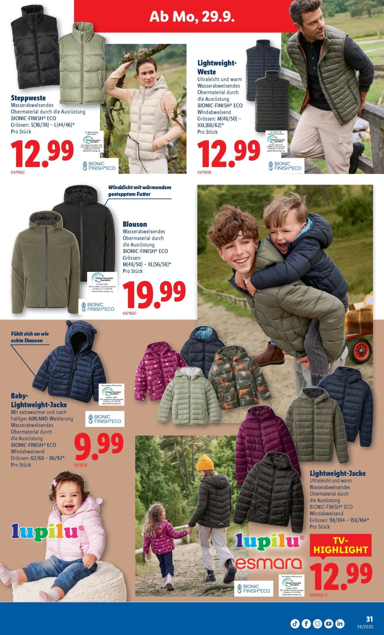 LIDL Prospekt - KW 39 (2025-09-25 - 2025-10-01)