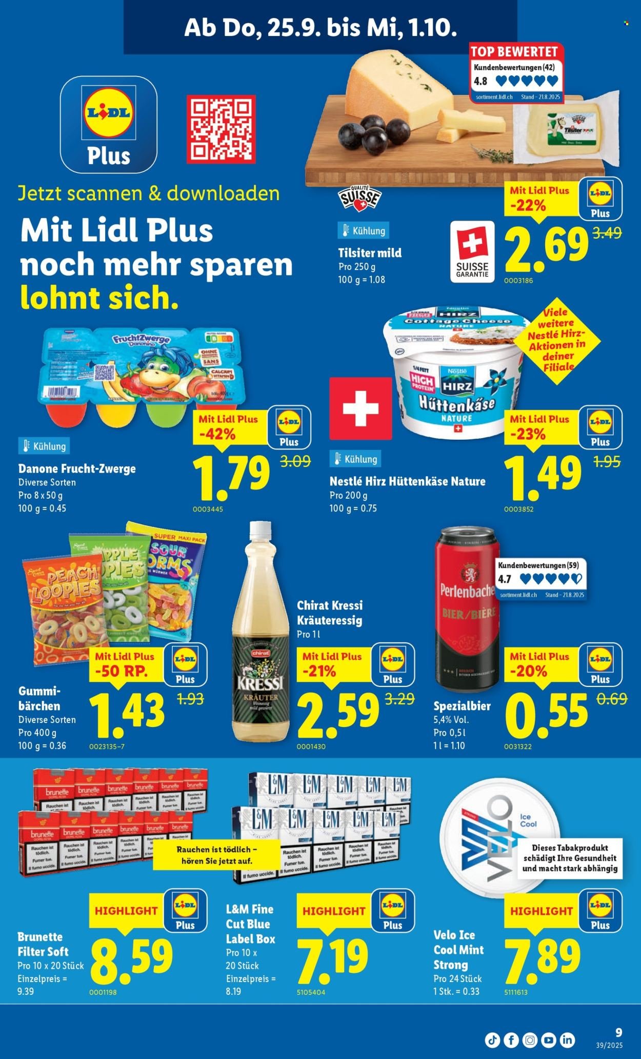 LIDL Prospekt - KW 39 (2025-09-25 - 2025-10-01)