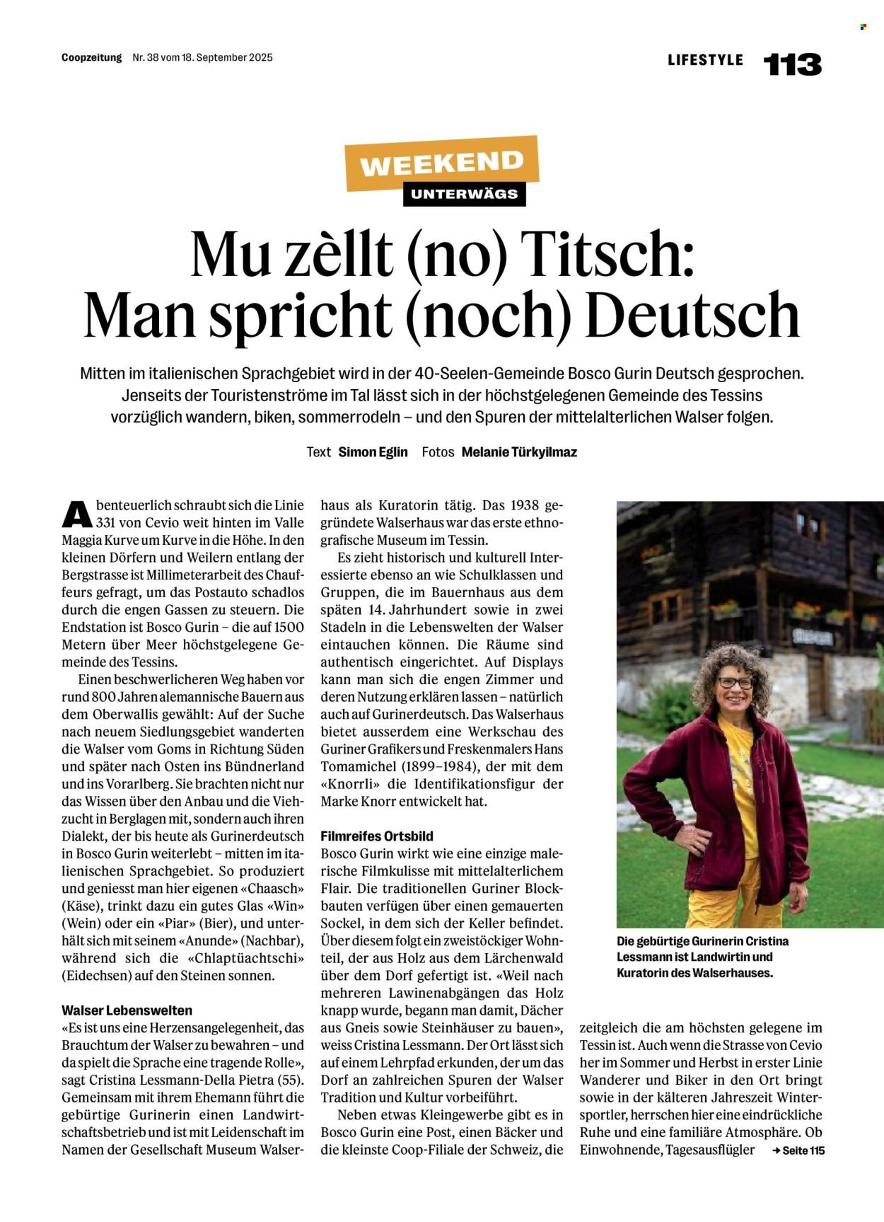 COOP Prospekt - COOPZEITUNG (2025-09-18 - 2025-09-24)