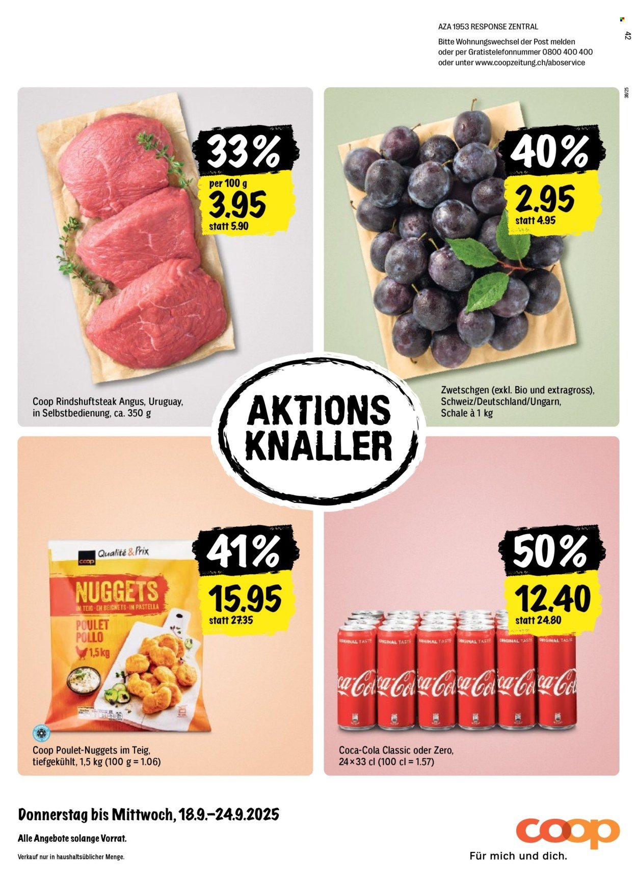 COOP Prospekt - COOPZEITUNG (2025-09-18 - 2025-09-24)