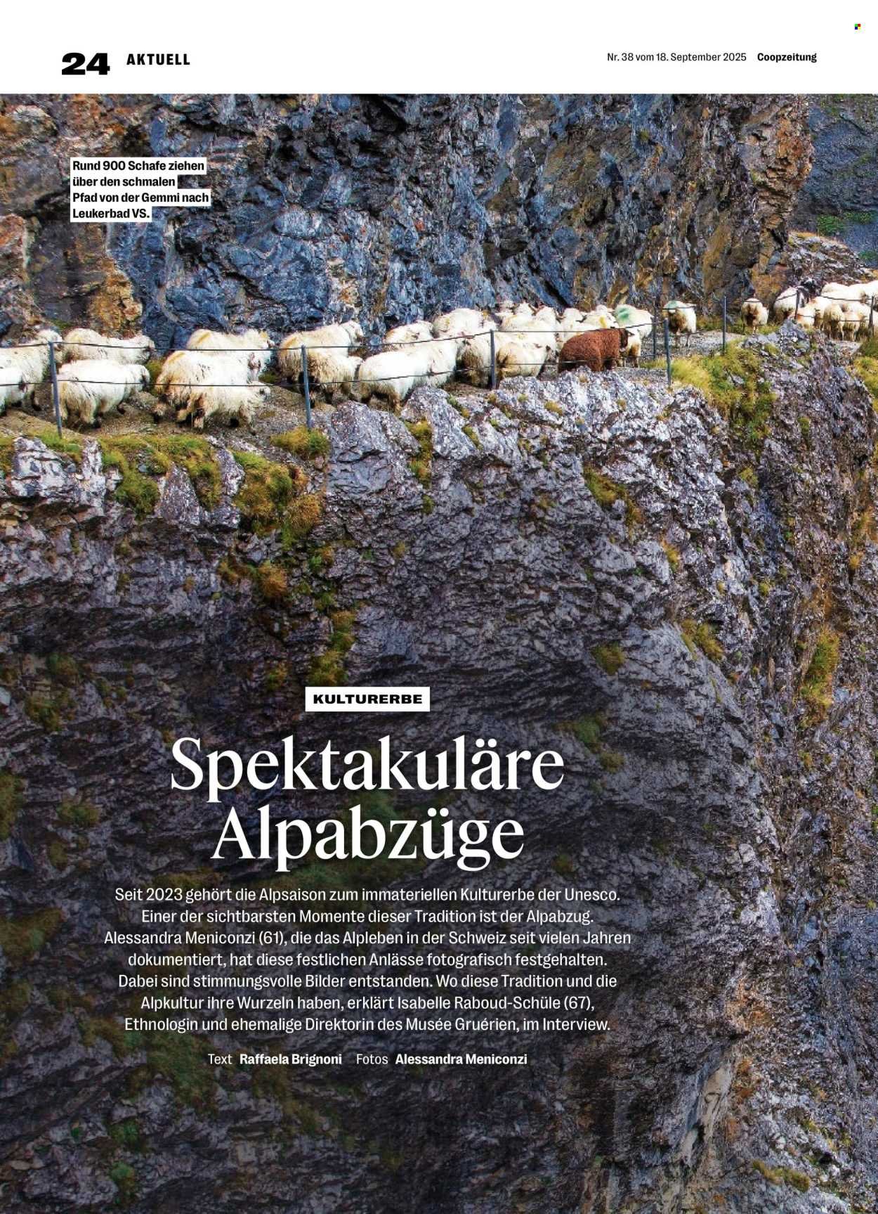 COOP Prospekt - COOPZEITUNG (2025-09-18 - 2025-09-24)