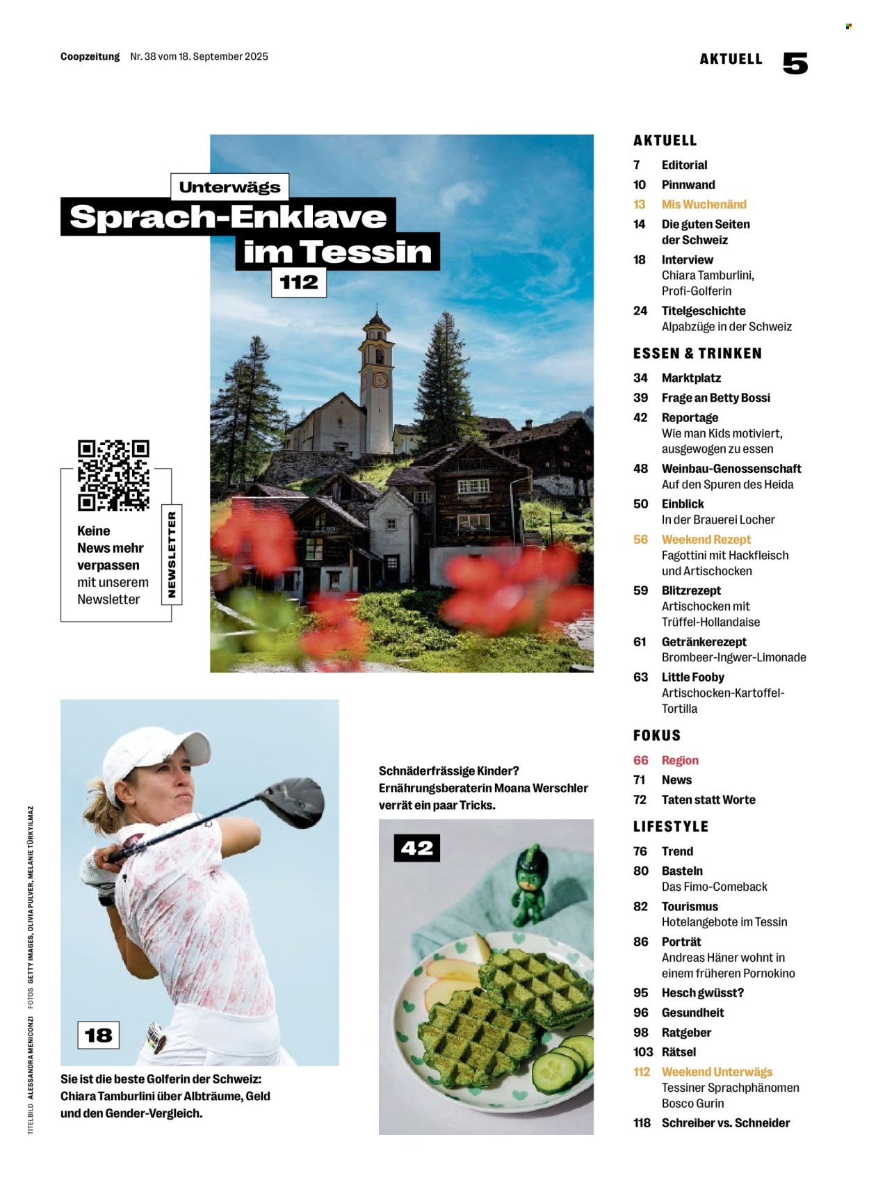 COOP Prospekt - COOPZEITUNG (2025-09-18 - 2025-09-24)