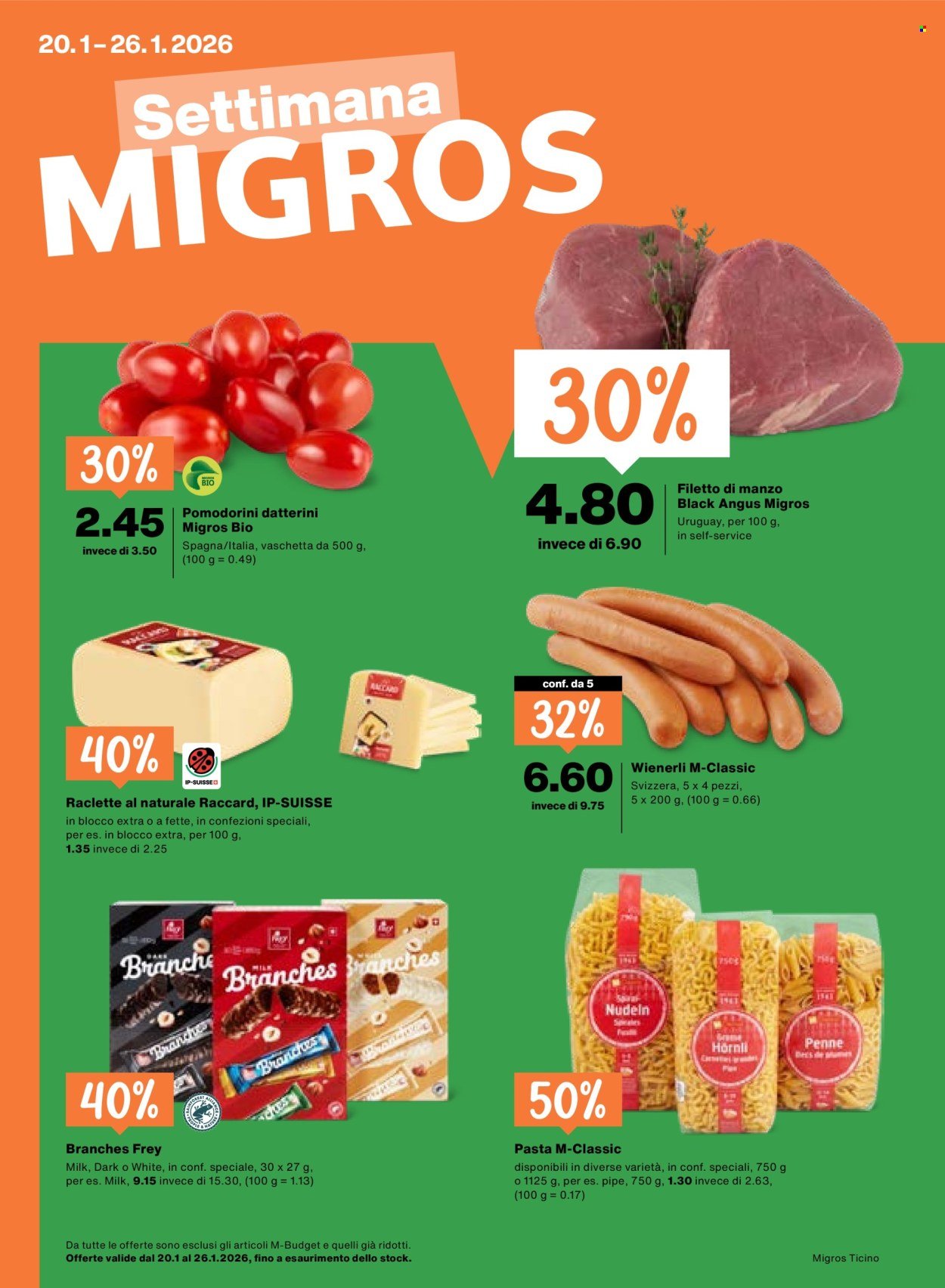 MIGROS Prospekt - Vom 20.1.2026 (2026-01-20 - 2026-01-26) | 1
