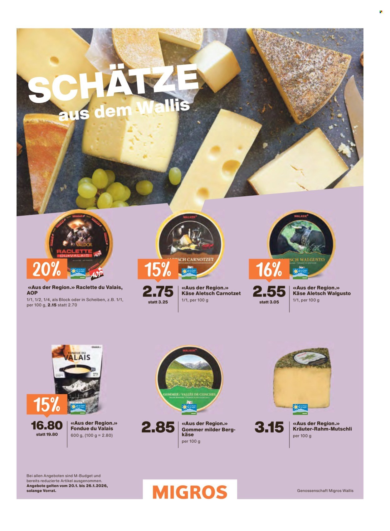 MIGROS Prospekt - Vom 20.1.2026 (2026-01-20 - 2026-01-26) | 35