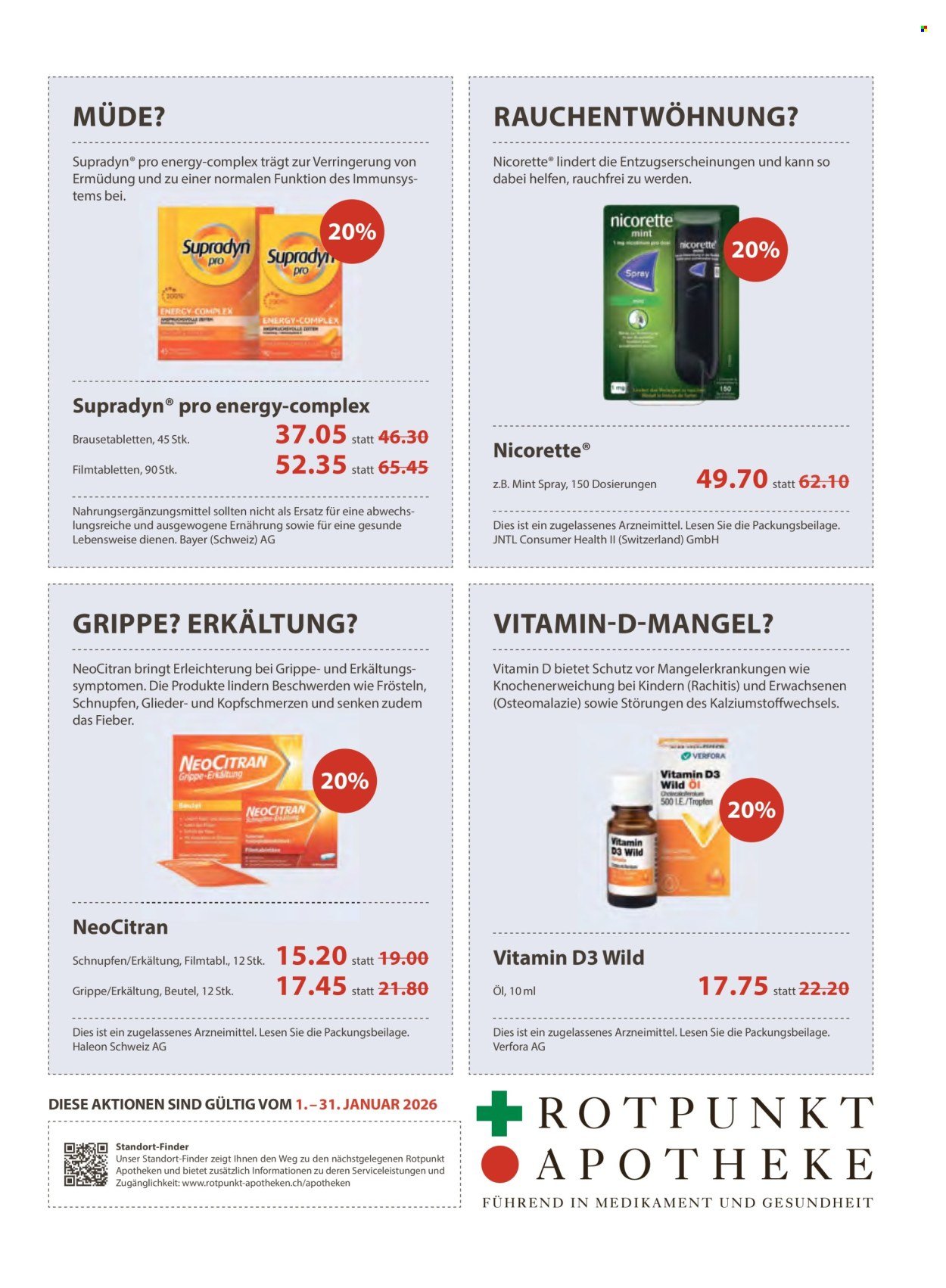 MIGROS Prospekt - Vom 20.1.2026 (2026-01-20 - 2026-01-26) | 41