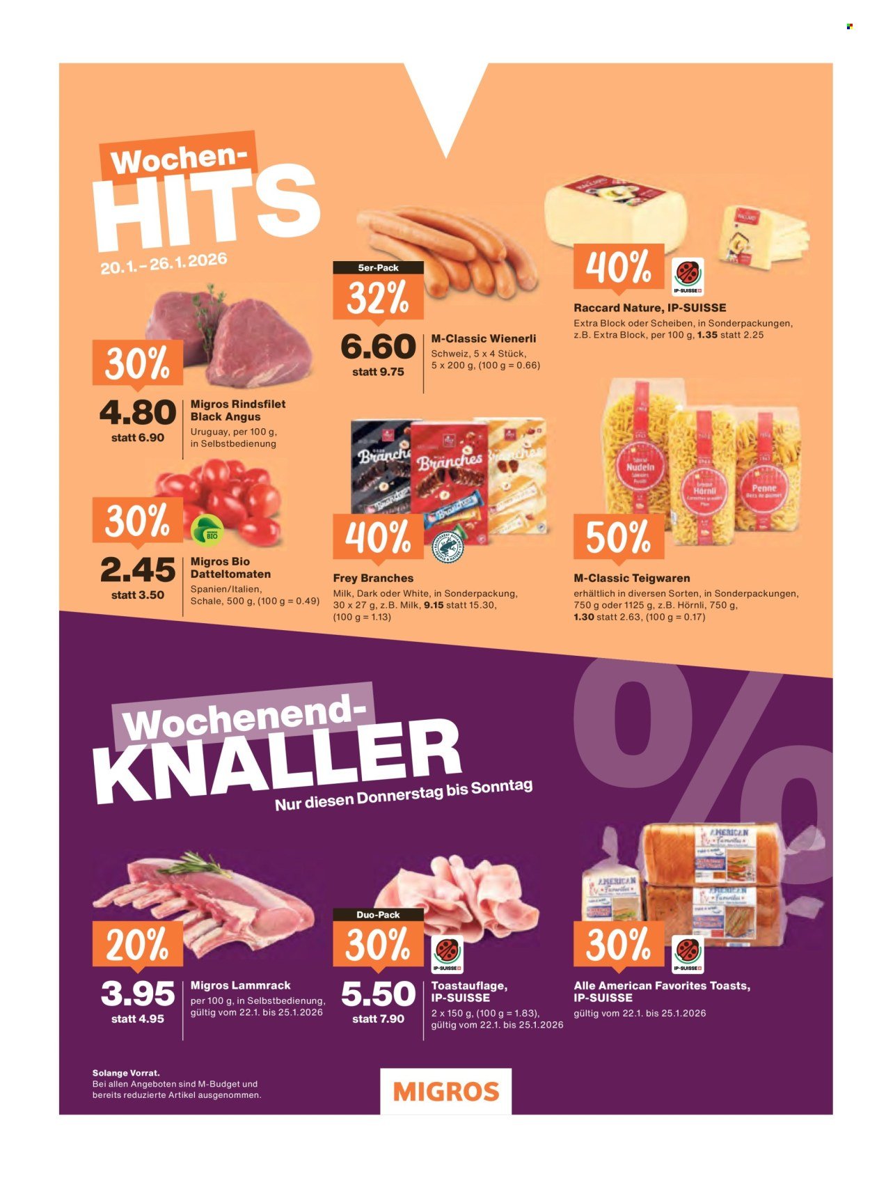 MIGROS Prospekt - Vom 20.1.2026 (2026-01-20 - 2026-01-26) | 64