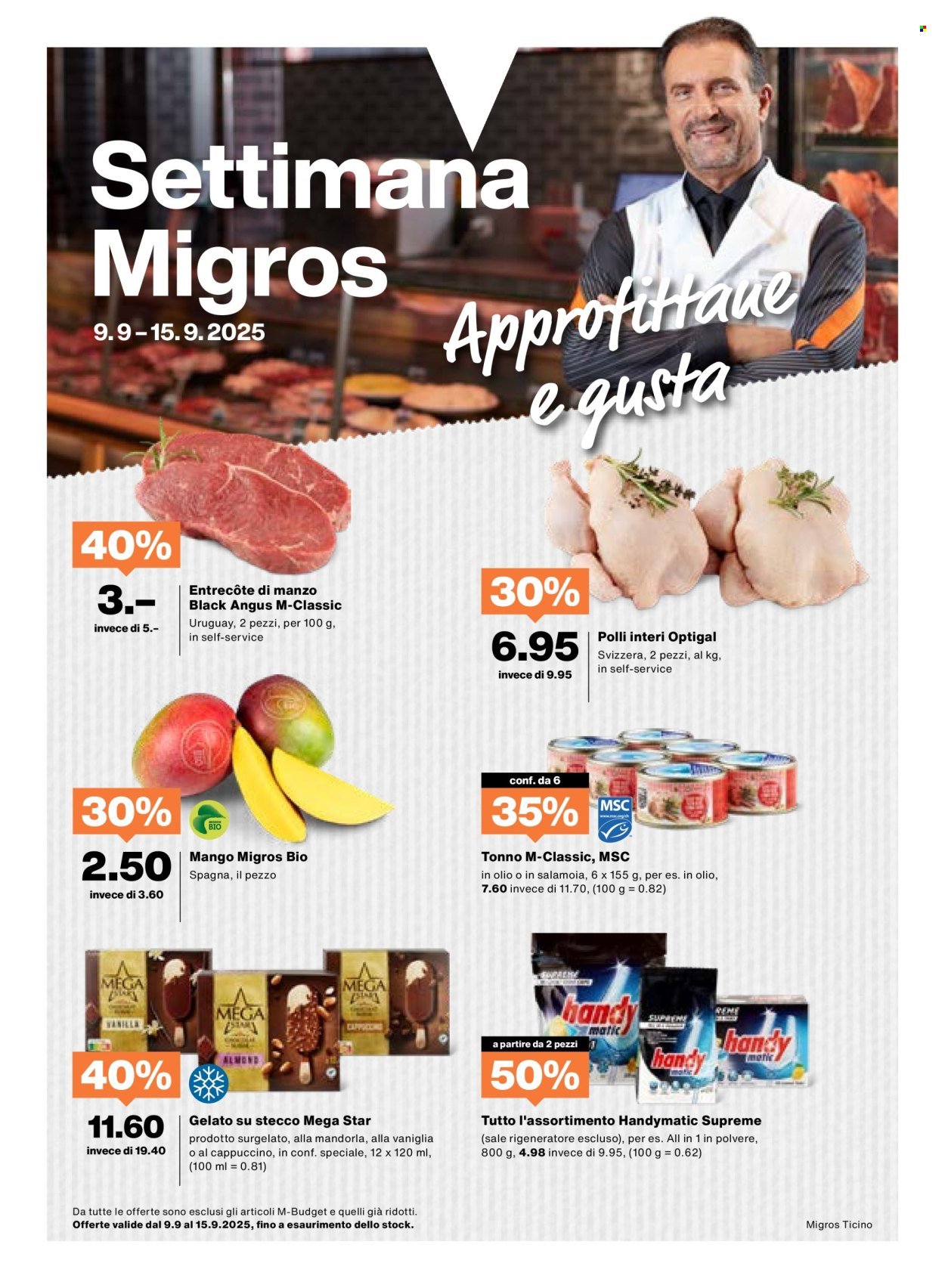 MIGROS Prospekt - Vom 9.9.2025 (2025-09-09 - 2025-09-15) | 1