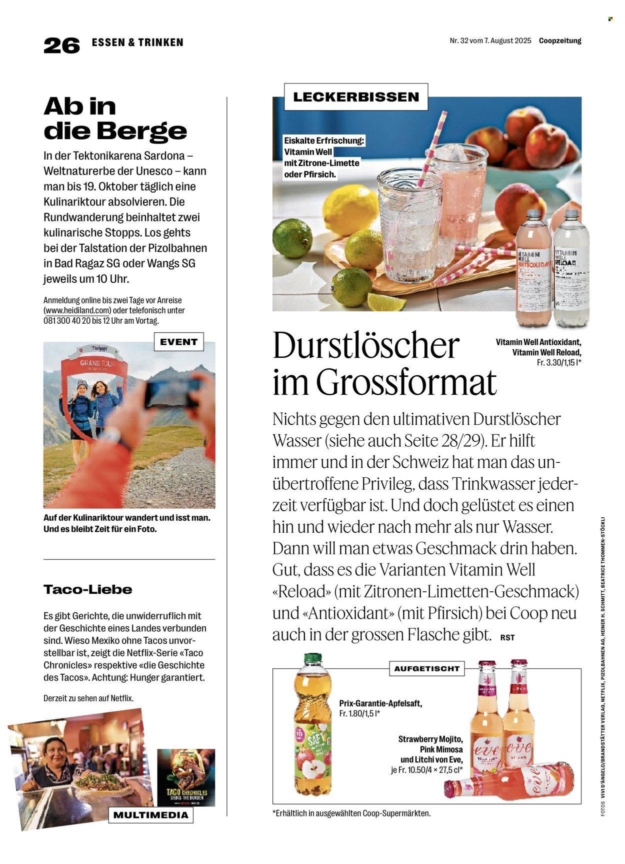 COOP Prospekt - Coopzeitung (2025-08-07 - 2025-08-13)