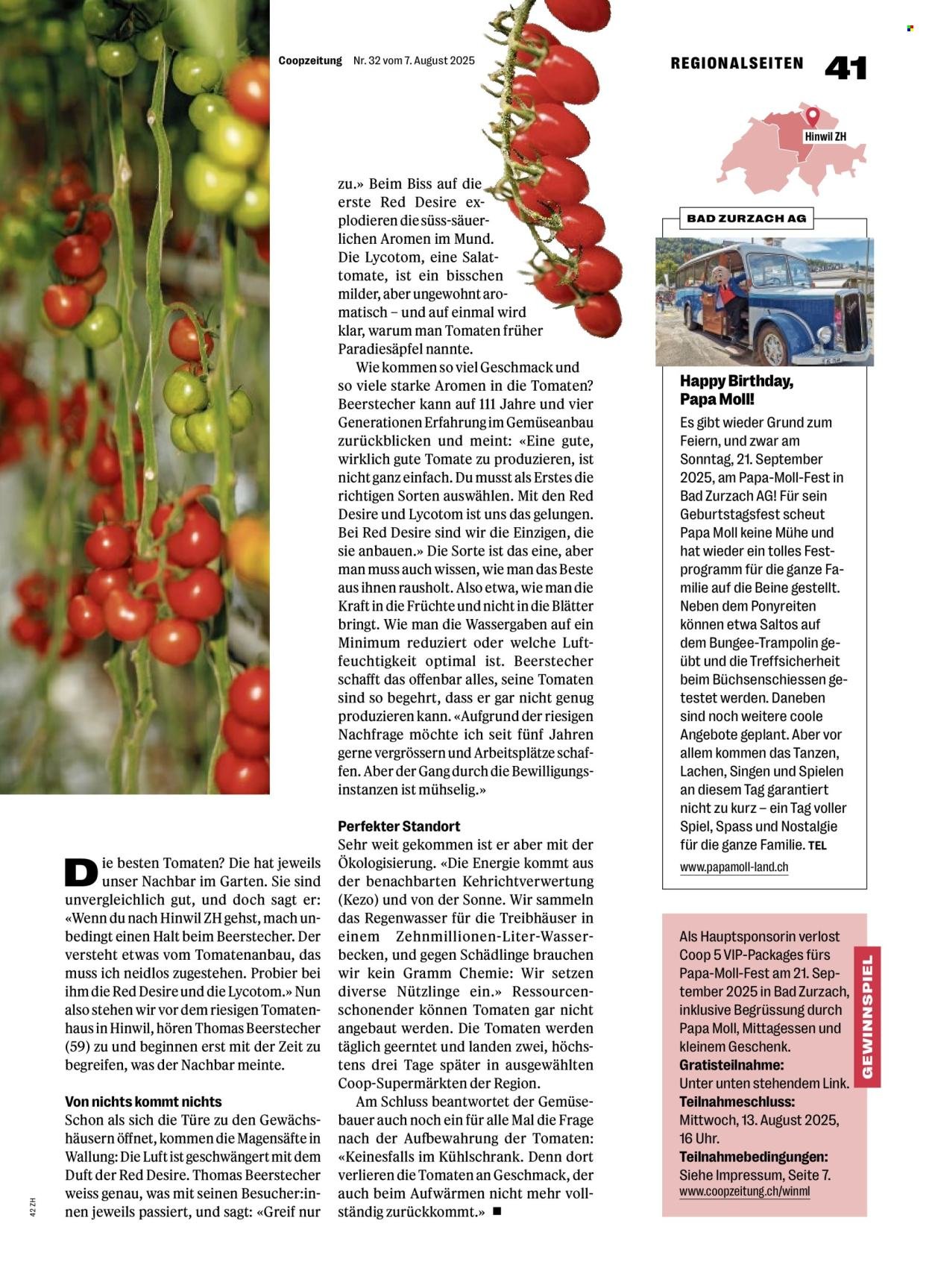 COOP Prospekt - Coopzeitung (2025-08-07 - 2025-08-13)