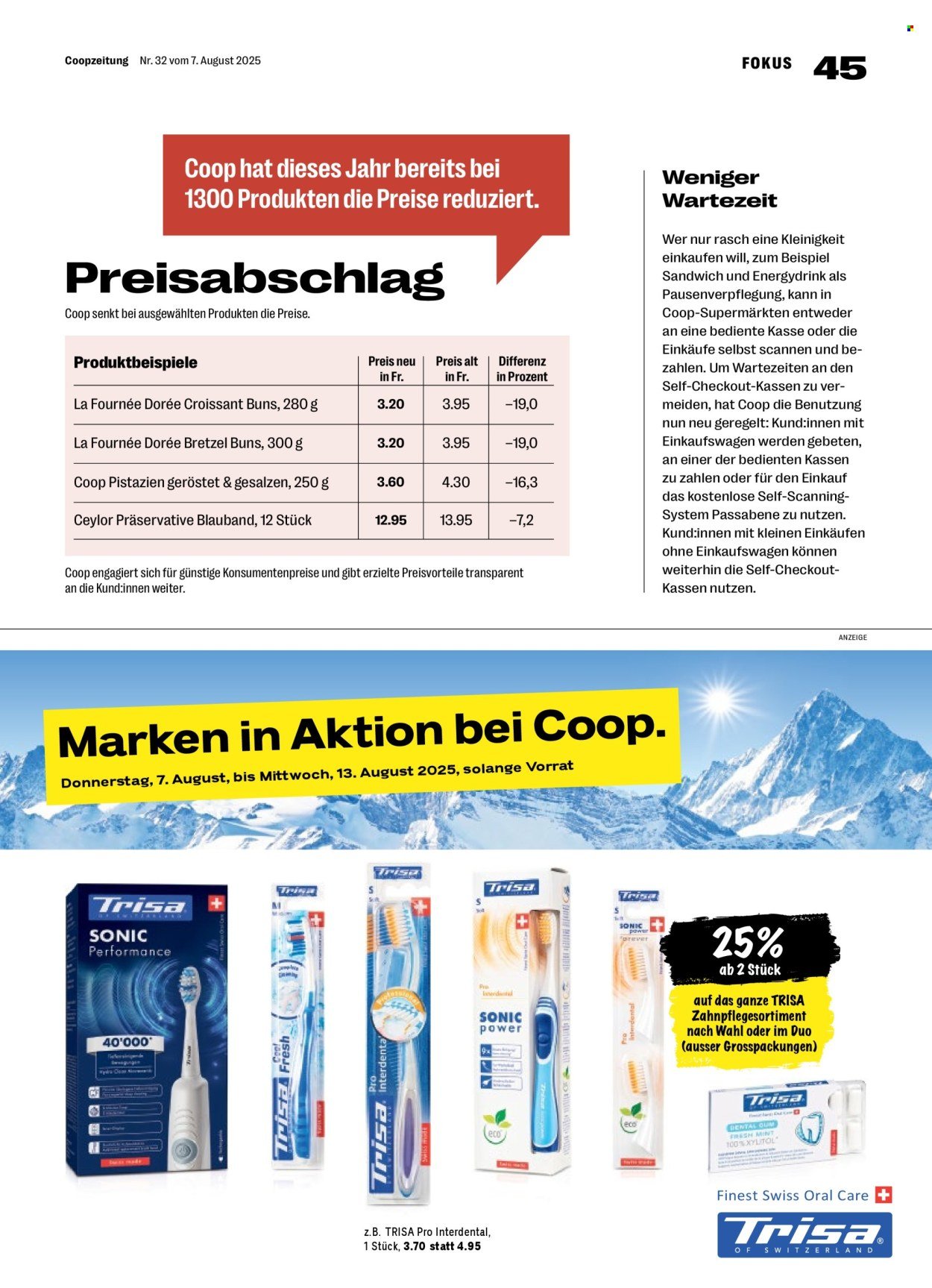 COOP Prospekt - Coopzeitung (2025-08-07 - 2025-08-13)