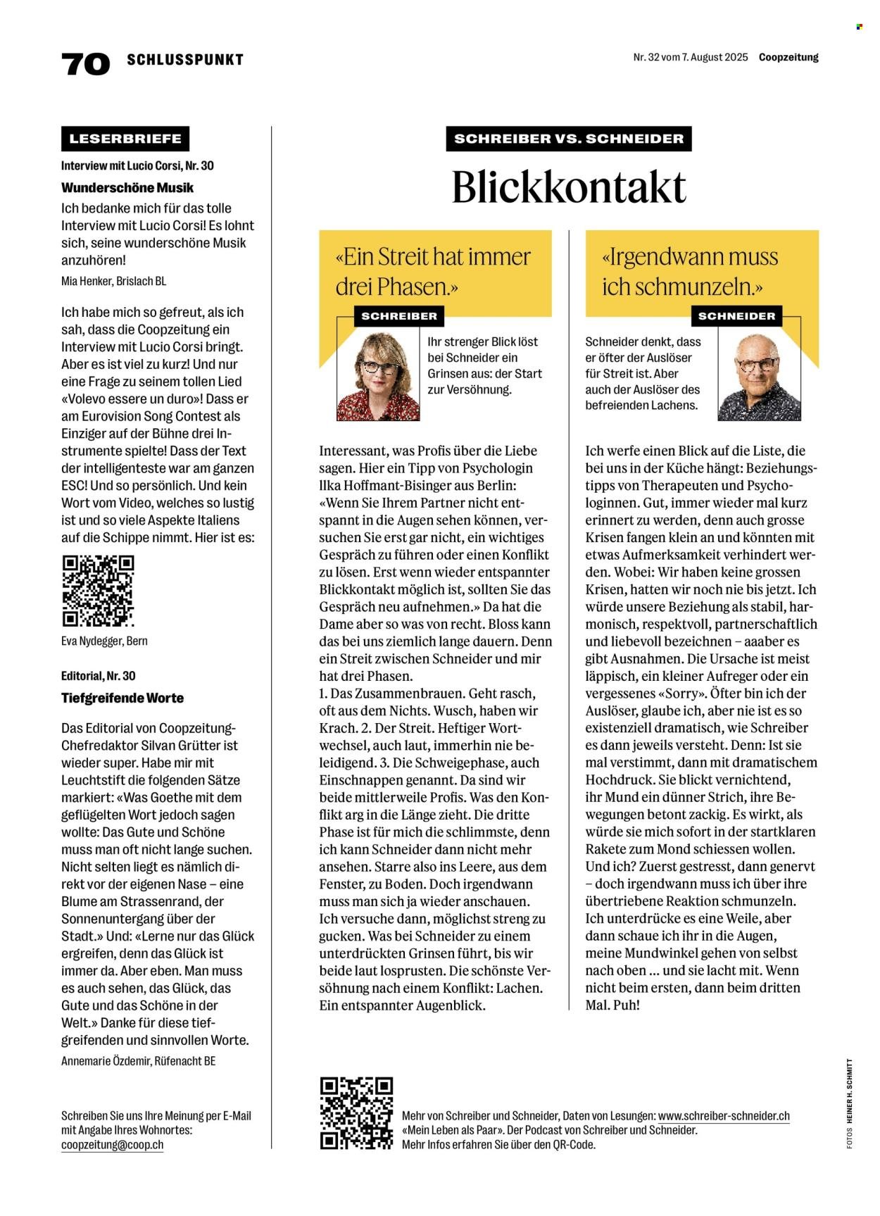 COOP Prospekt - Coopzeitung (2025-08-07 - 2025-08-13)