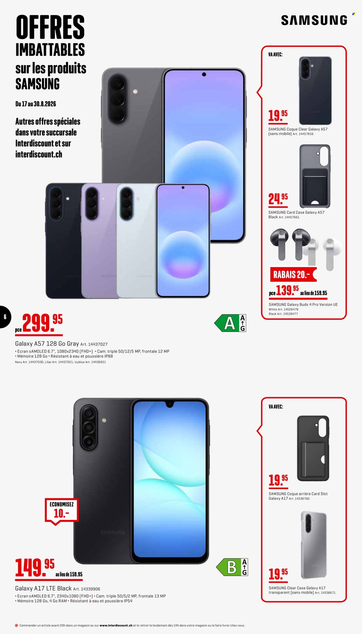 INTERDISCOUNT Prospekt - Vom 17.8.2026