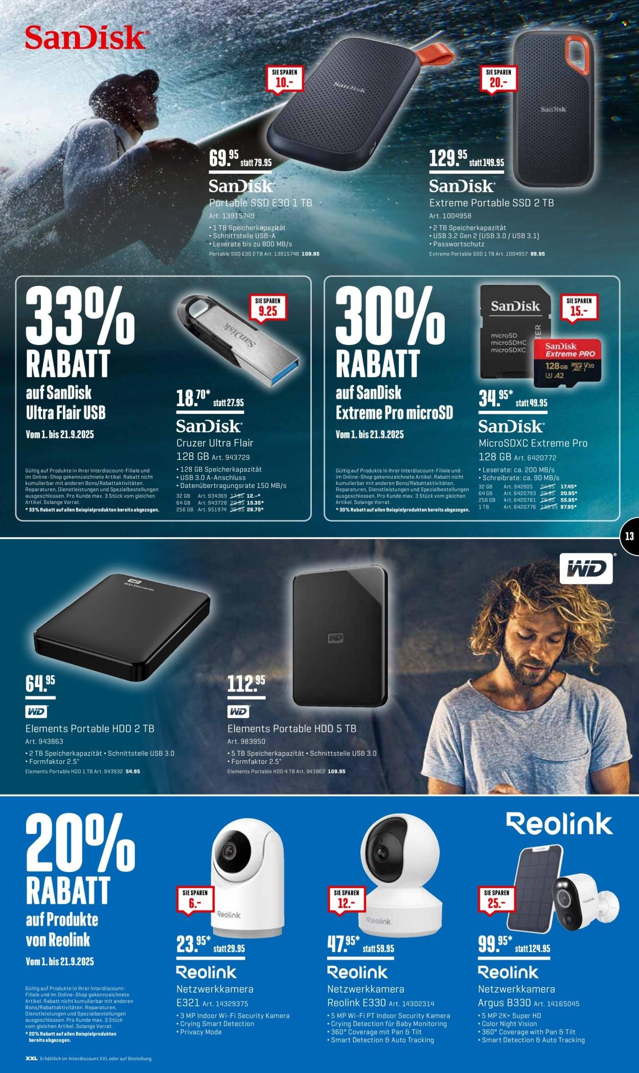 INTERDISCOUNT Prospekt - Vom 1.9.2025 (2025-09-01 - 2025-09-21)