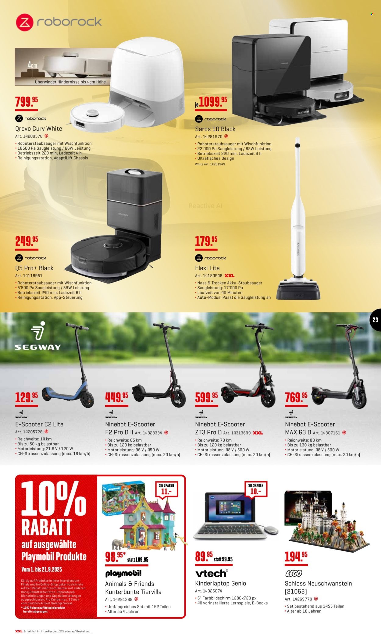 INTERDISCOUNT Prospekt - Vom 1.9.2025 (2025-09-01 - 2025-09-21)