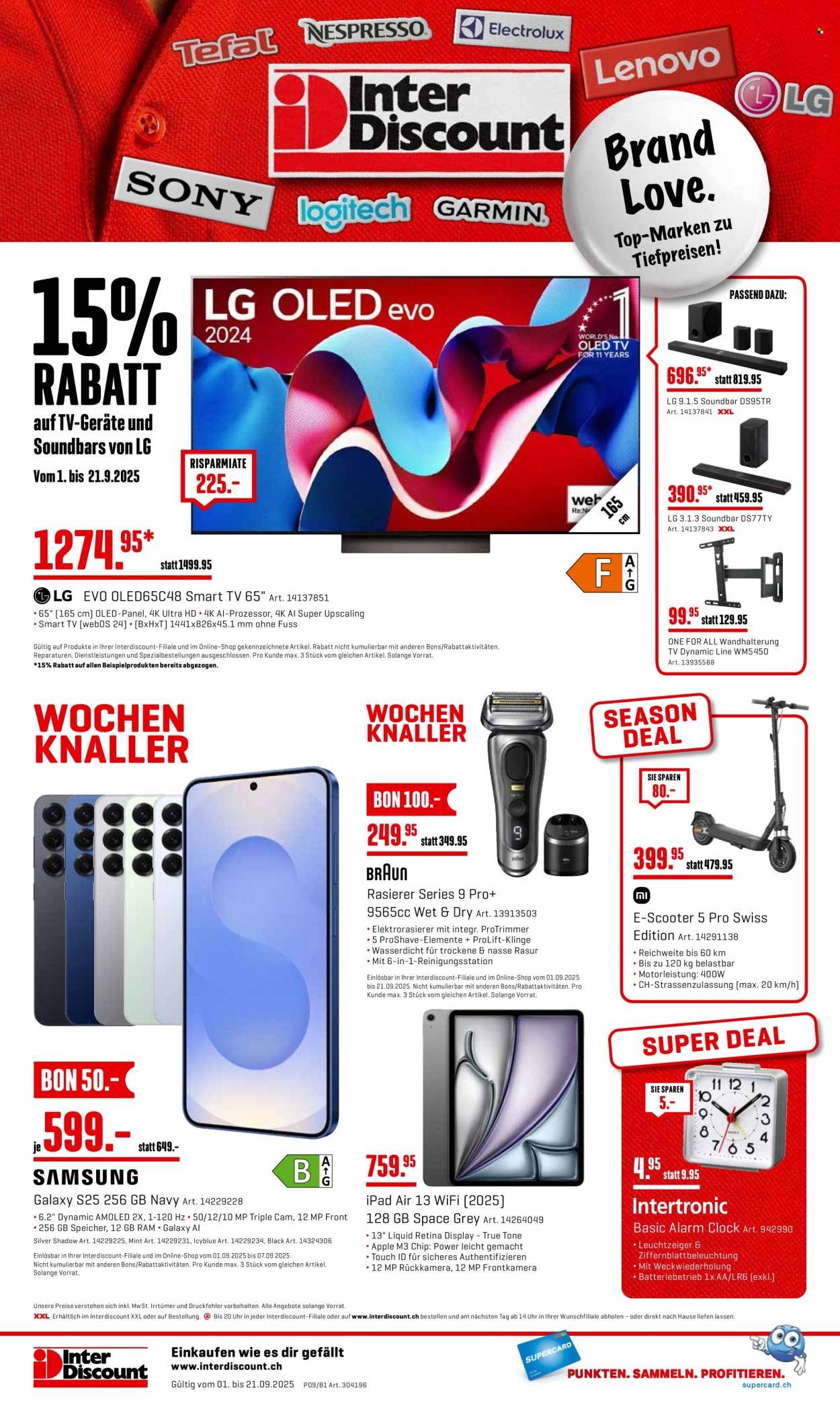 INTERDISCOUNT Prospekt - Vom 1.9.2025 (2025-09-01 - 2025-09-21)