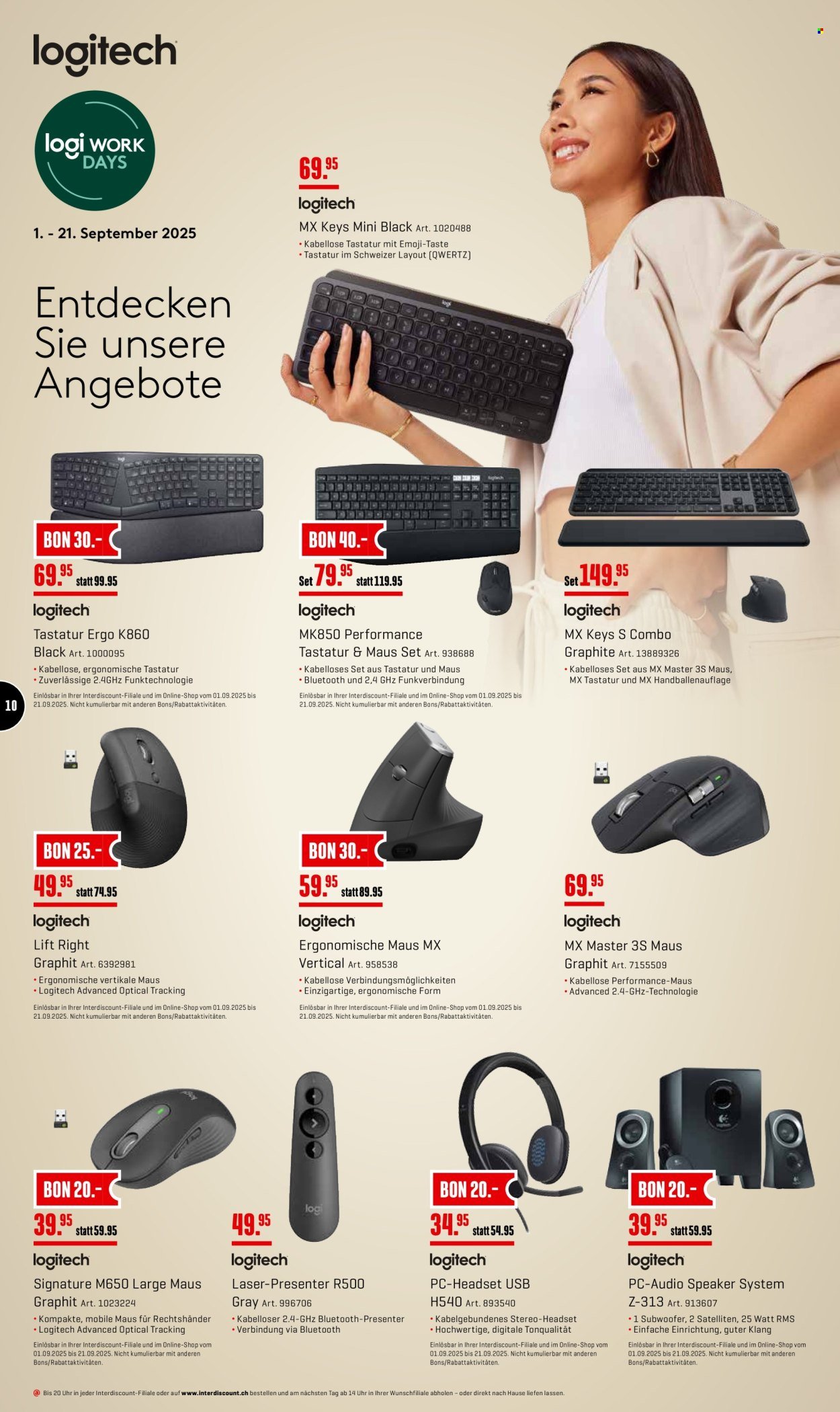INTERDISCOUNT Prospekt - Vom 1.9.2025 (2025-09-01 - 2025-09-21)