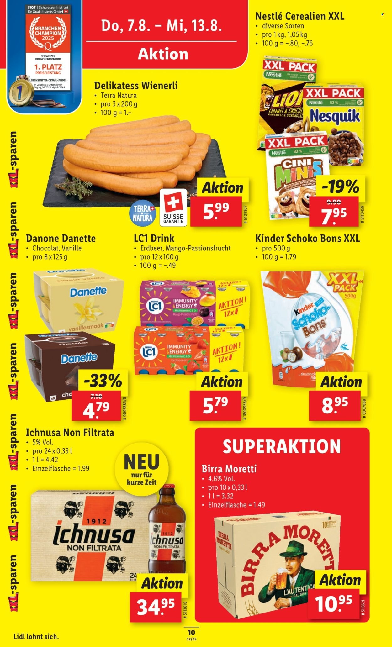 LIDL Prospekt - KW 32 (2025-08-07 - 2025-08-13)
