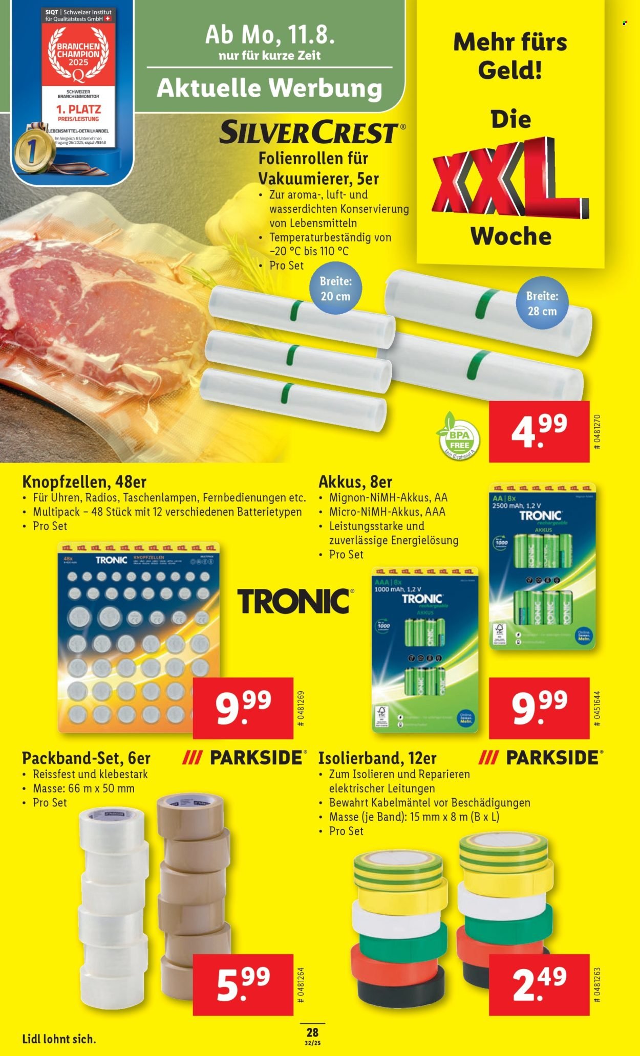 LIDL Prospekt - KW 32 (2025-08-07 - 2025-08-13)