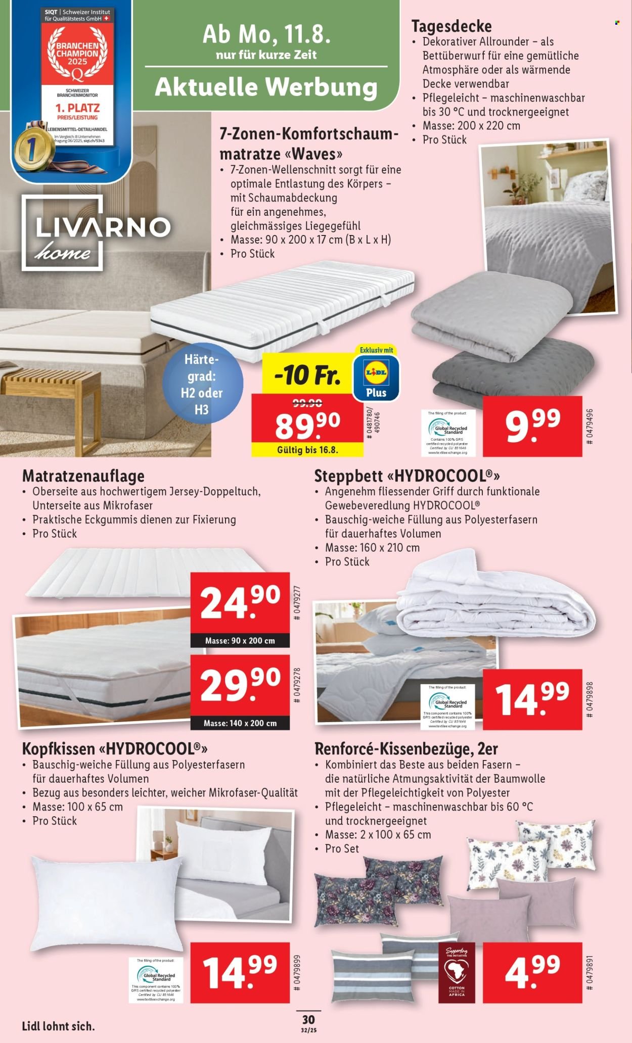 LIDL Prospekt - KW 32 (2025-08-07 - 2025-08-13)