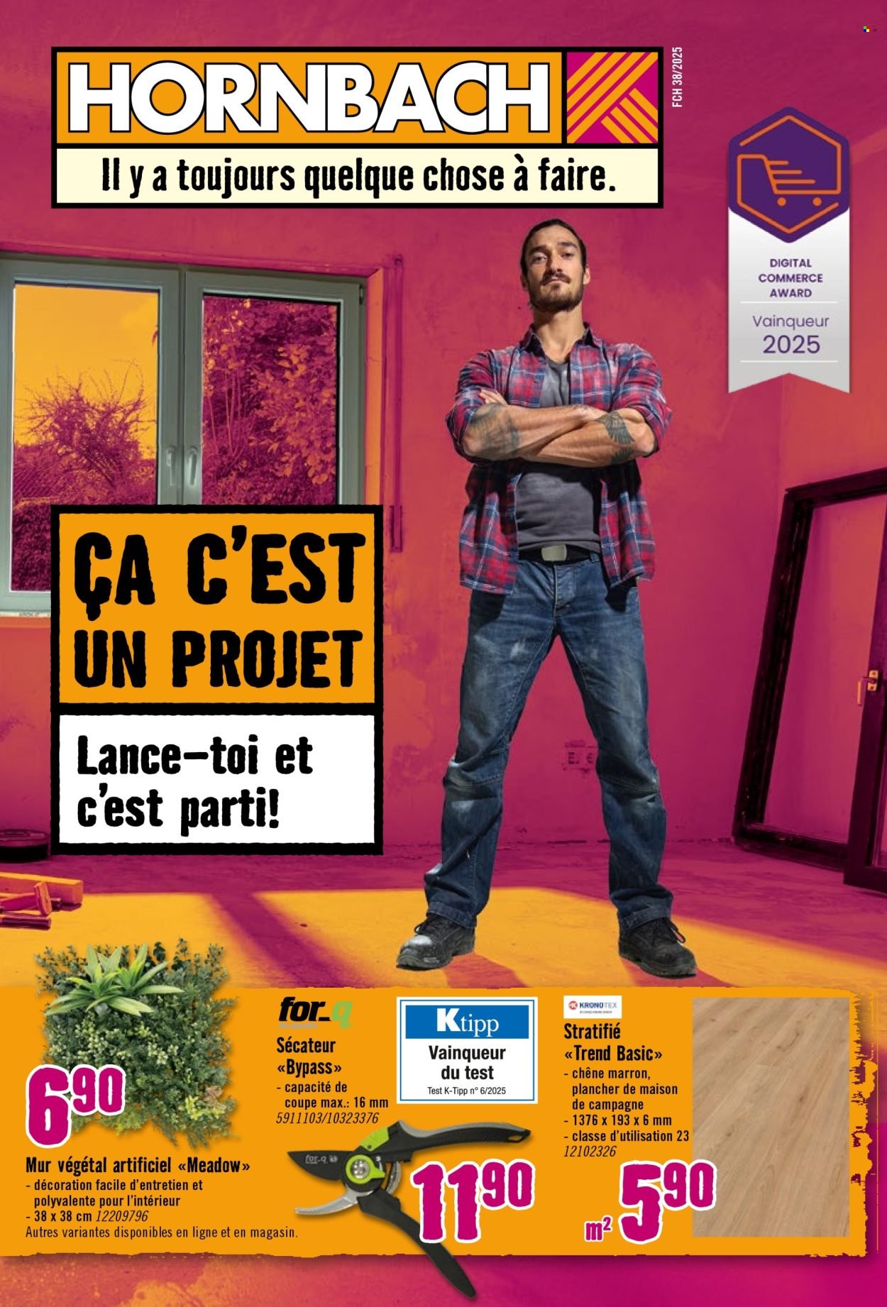 HORNBACH Prospekt - Les prospectus HORNBACH - ça vaut le coup de jeter un coup d'oeil! (2025-09-16 - 2025-10-13) | 1