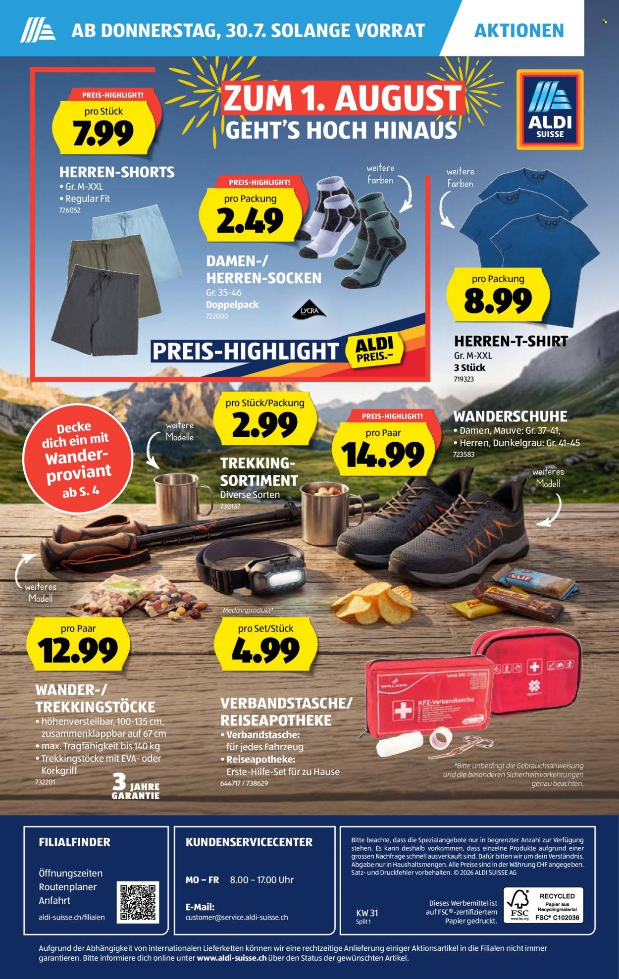 ALDI Prospekt - Vom 30.7.2026