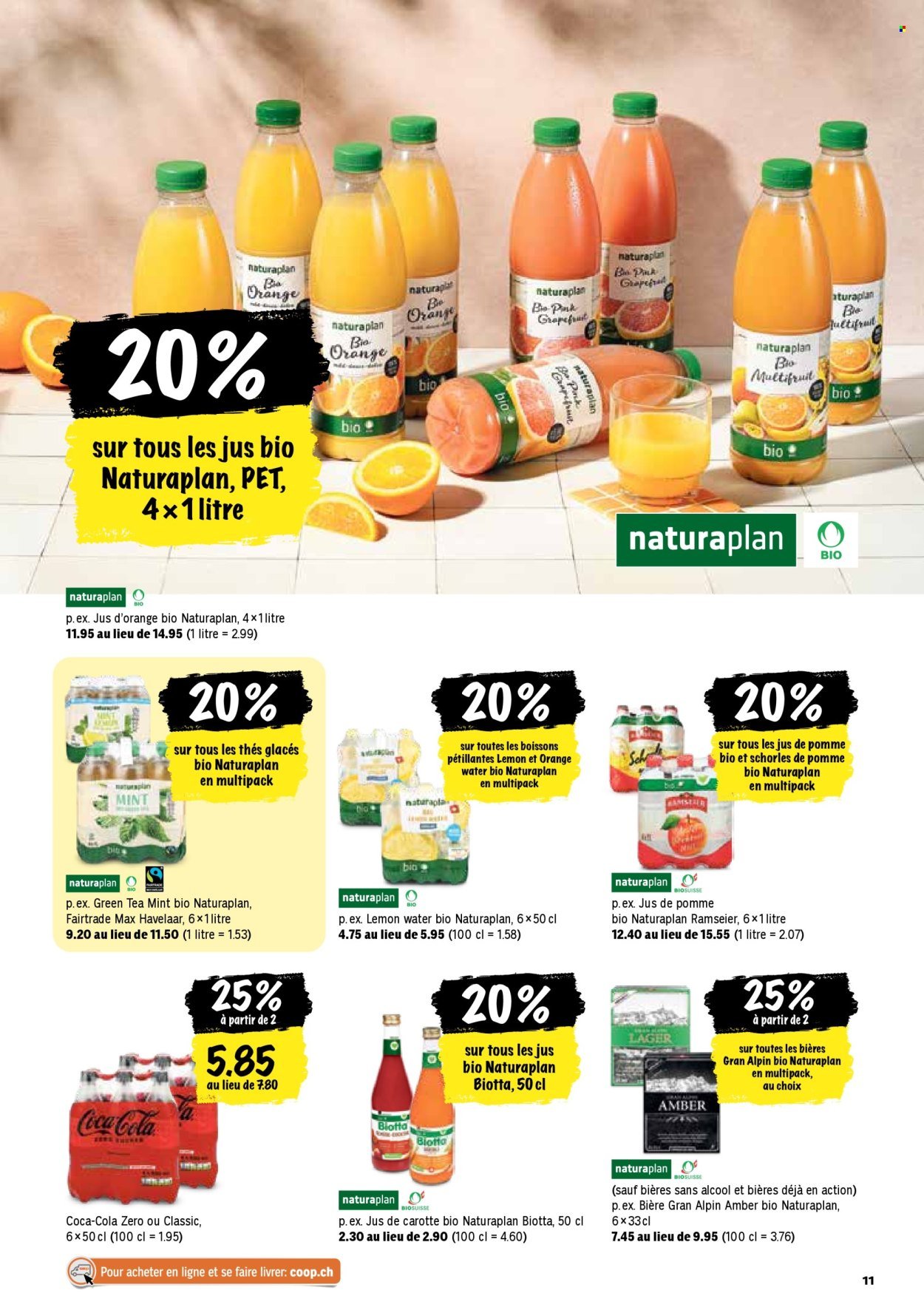 COOP Prospekt - Les actions Coop (2025-08-28 - 2025-09-03)