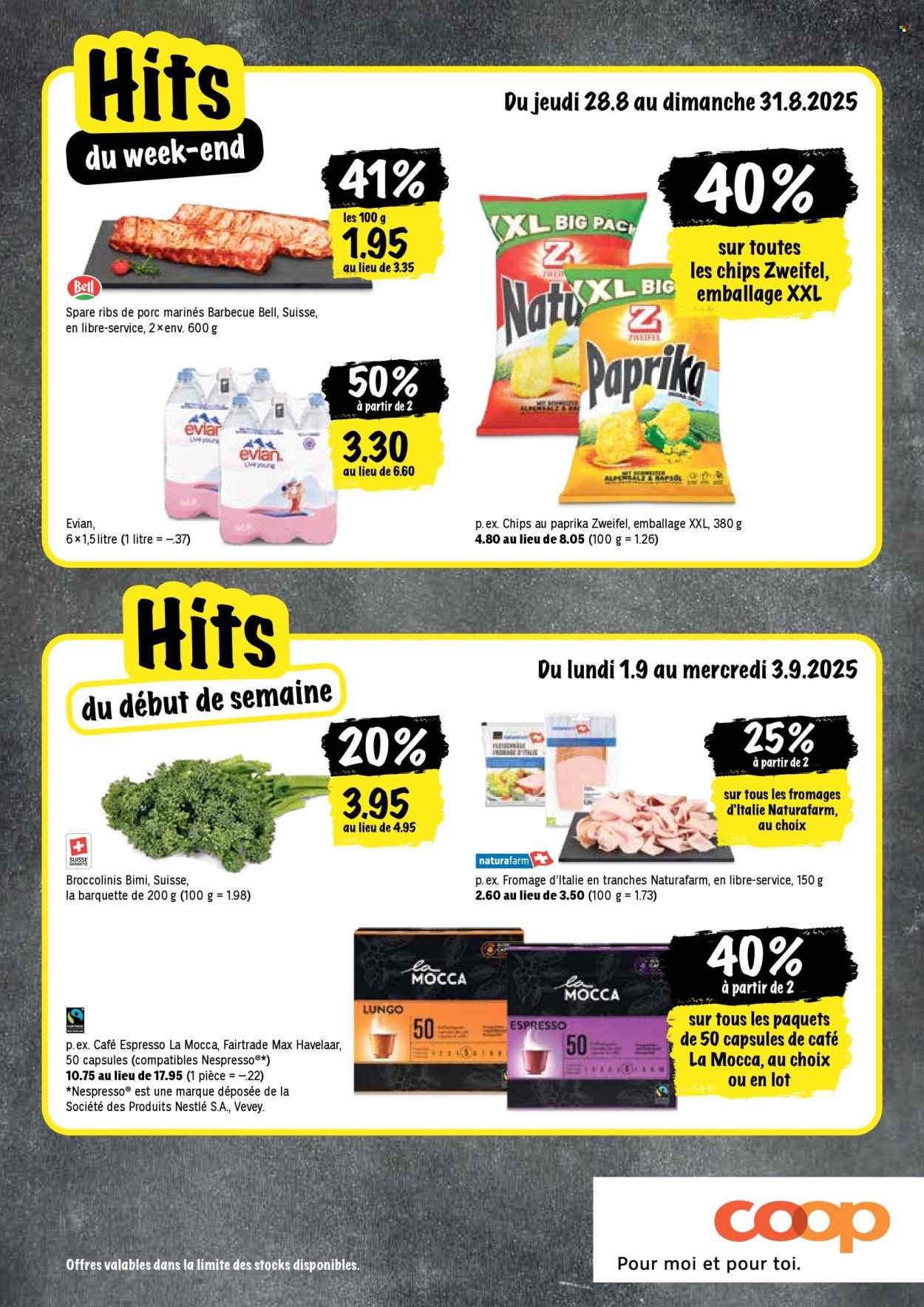 COOP Prospekt - Les actions Coop (2025-08-28 - 2025-09-03)