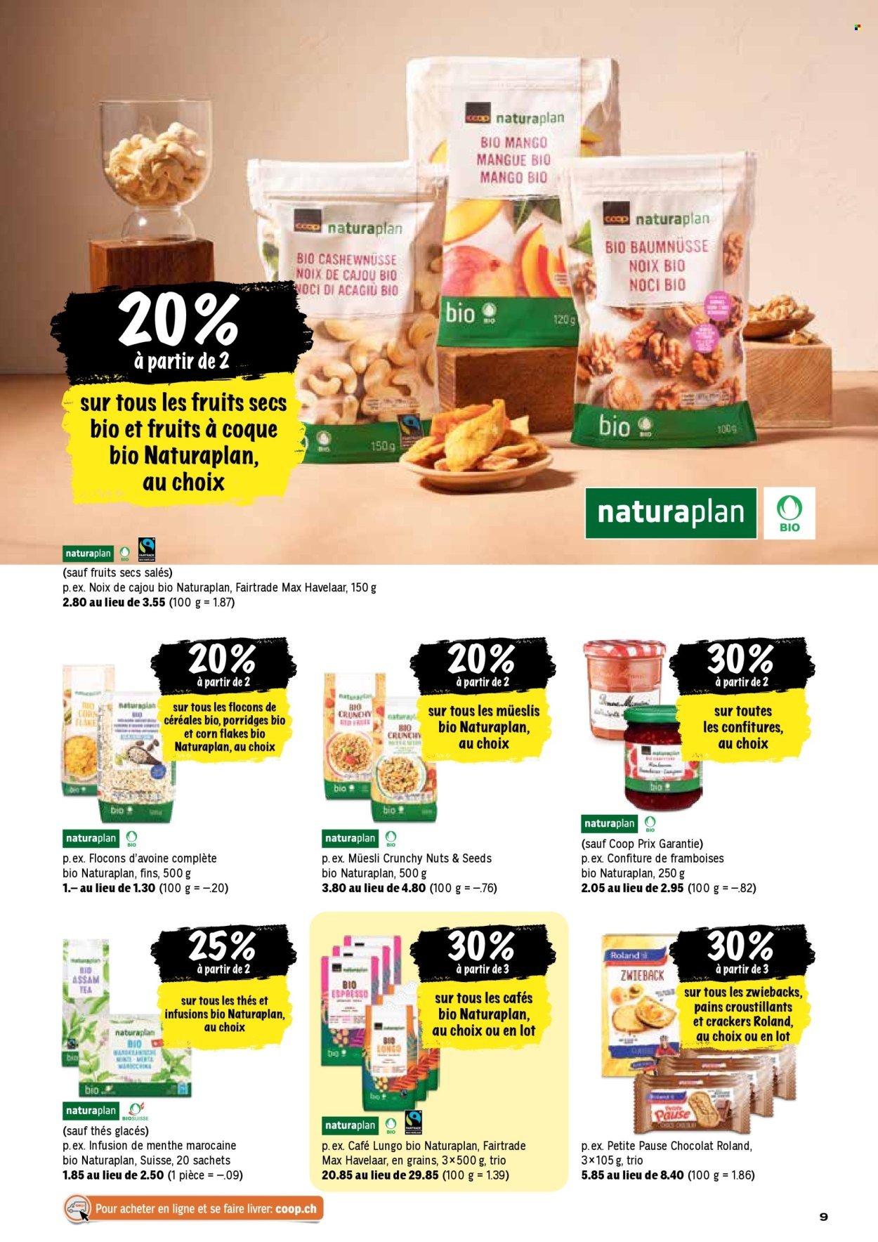 COOP Prospekt - Les actions Coop (2025-08-28 - 2025-09-03)