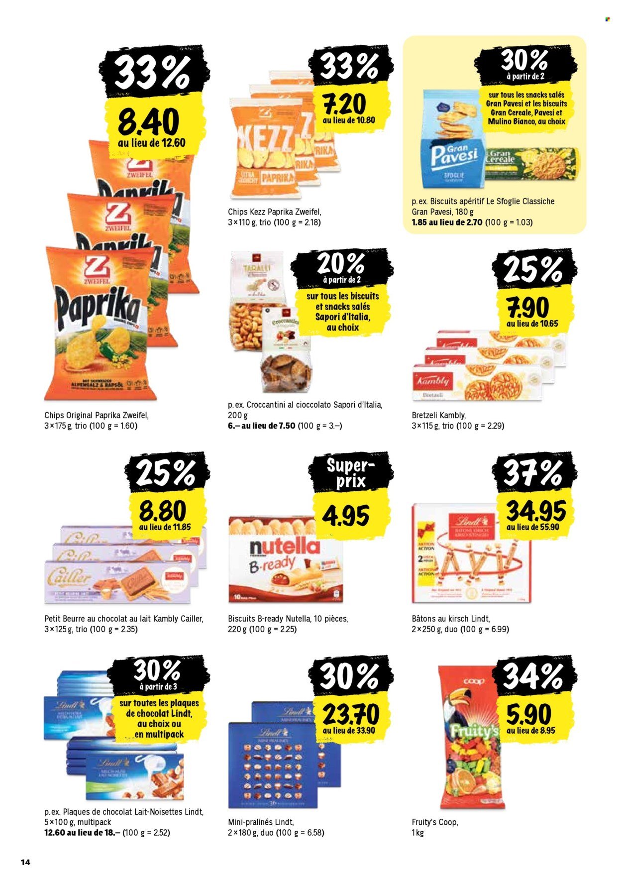 COOP Prospekt - Les actions Coop (2025-08-14 - 2025-08-20)