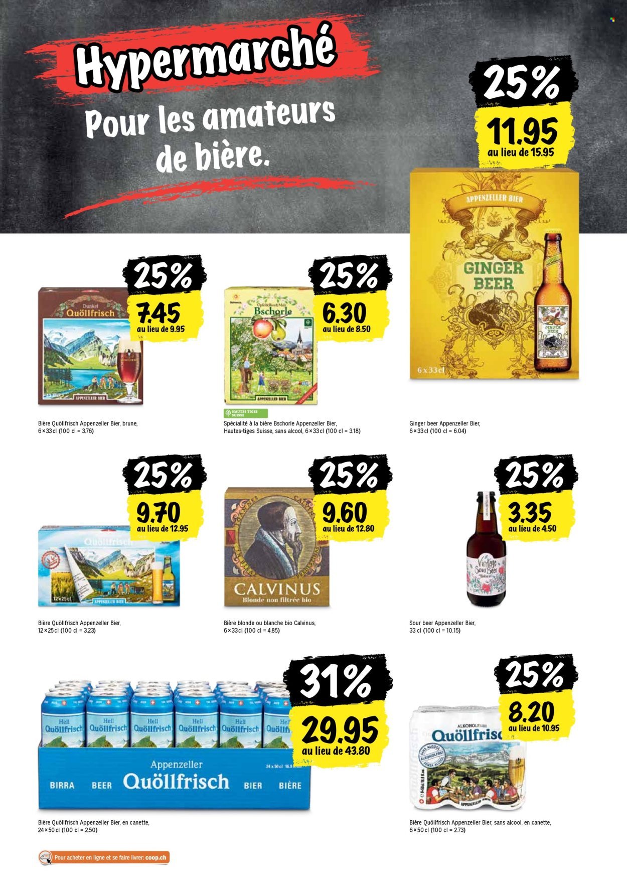 COOP Prospekt - Les actions Coop (2025-08-14 - 2025-08-20)
